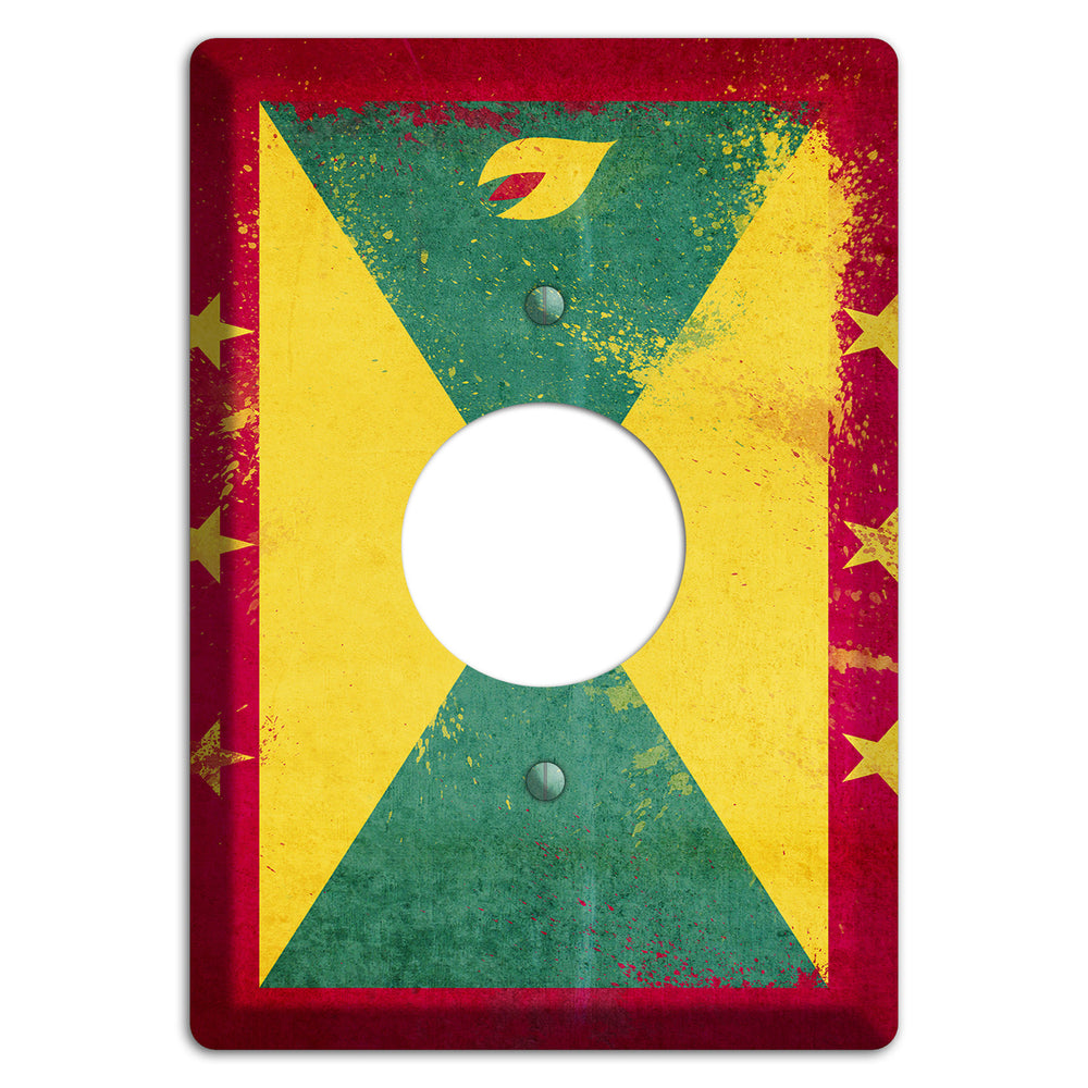 Grenada Cover Plates Single Receptacle Wallplate