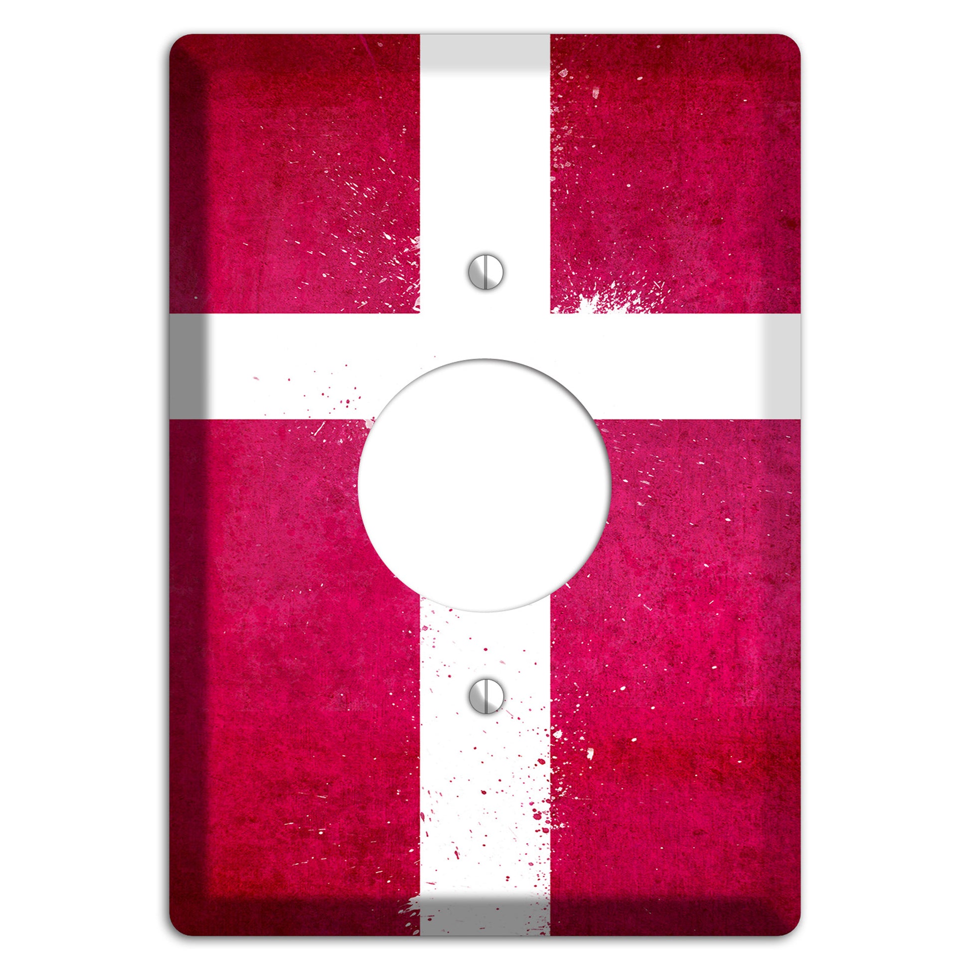 Denmark Cover Plates Single Receptacle Wallplate