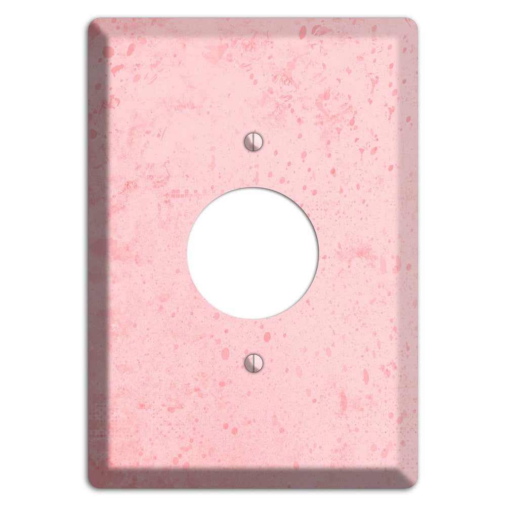 ShockingPpink Soft Coral Single Receptacle Wallplate