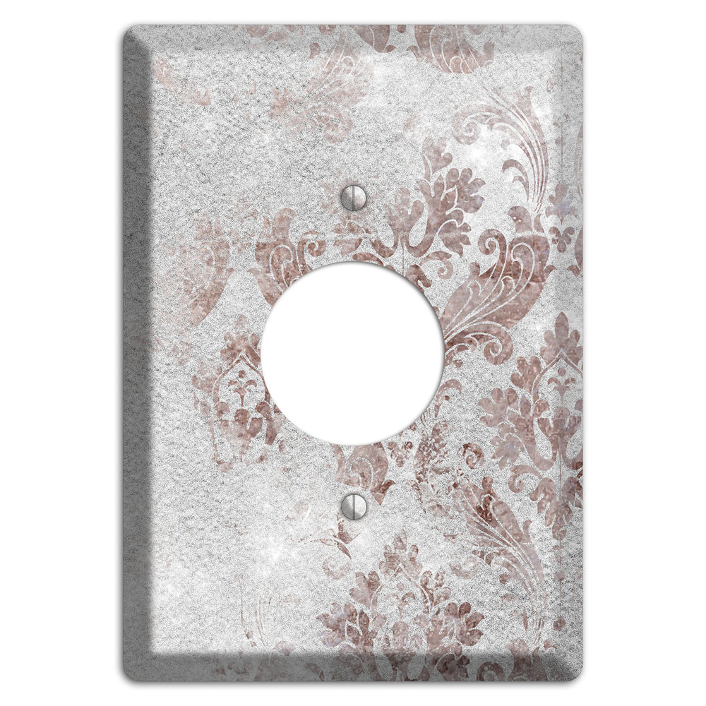 Nobel Whimsical Damask Single Receptacle Wallplate