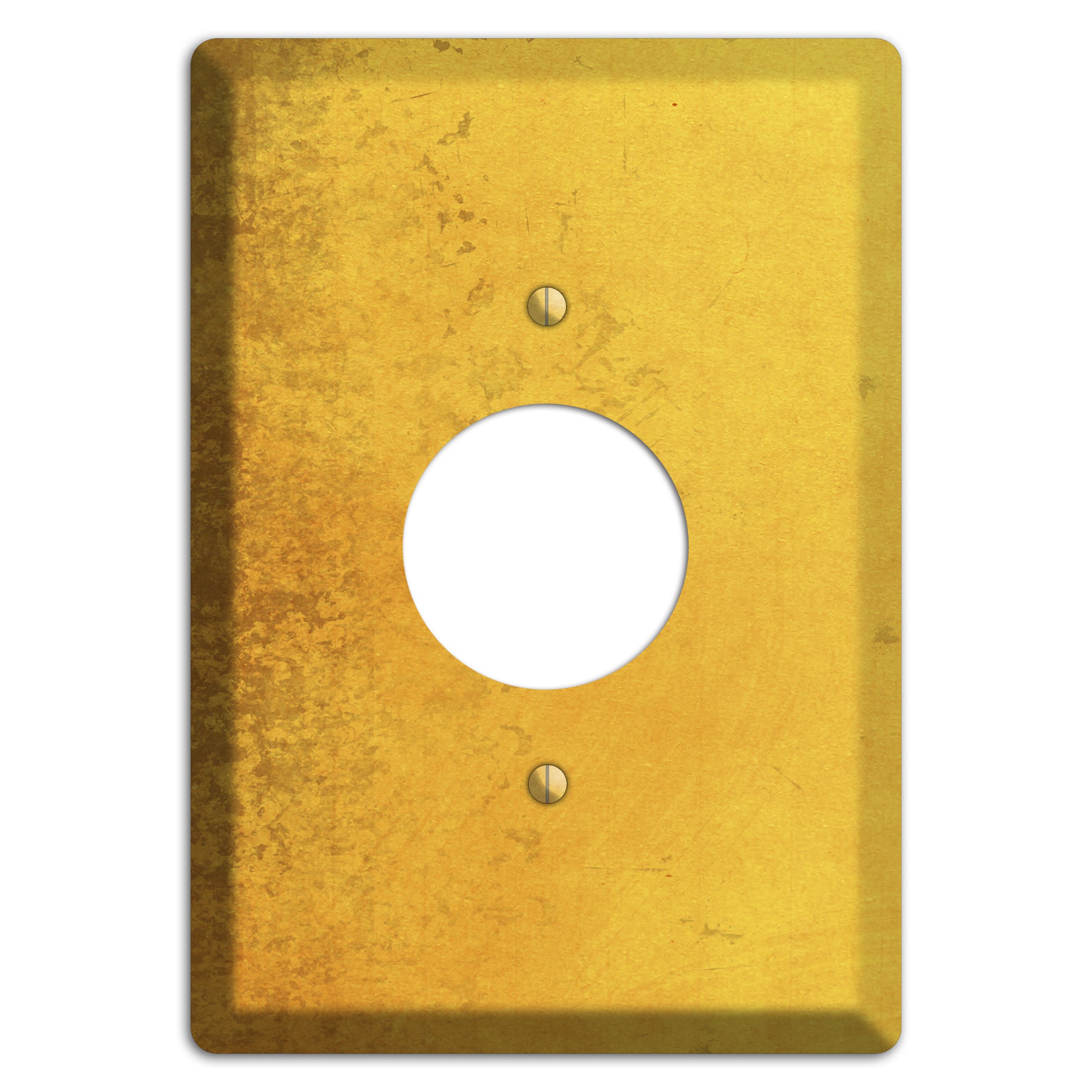 Abbey Vintage Grunge Single Receptacle Wallplate