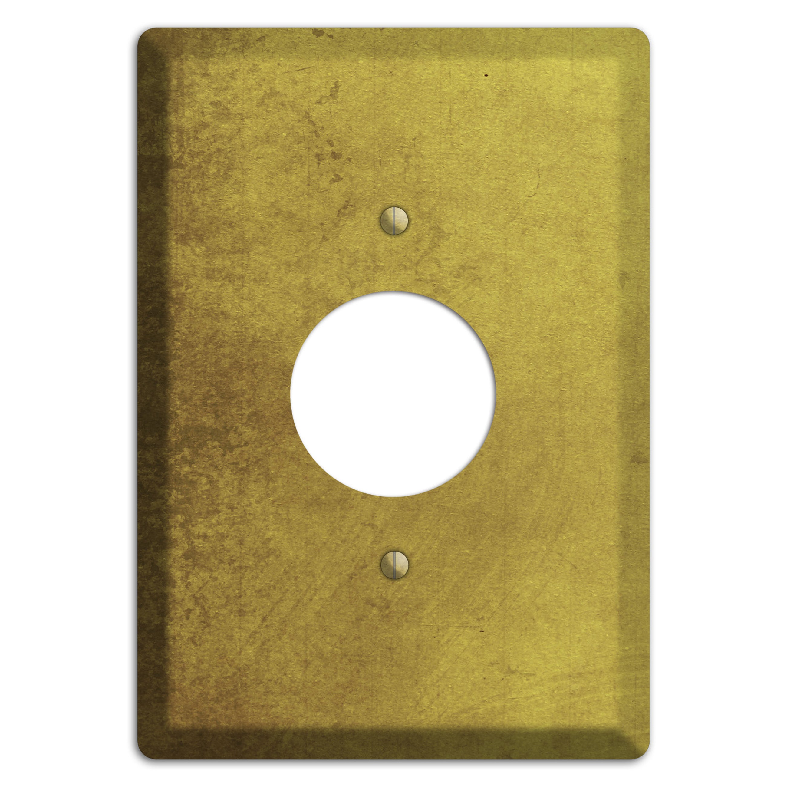 Husk Vintage Grunge Single Receptacle Wallplate