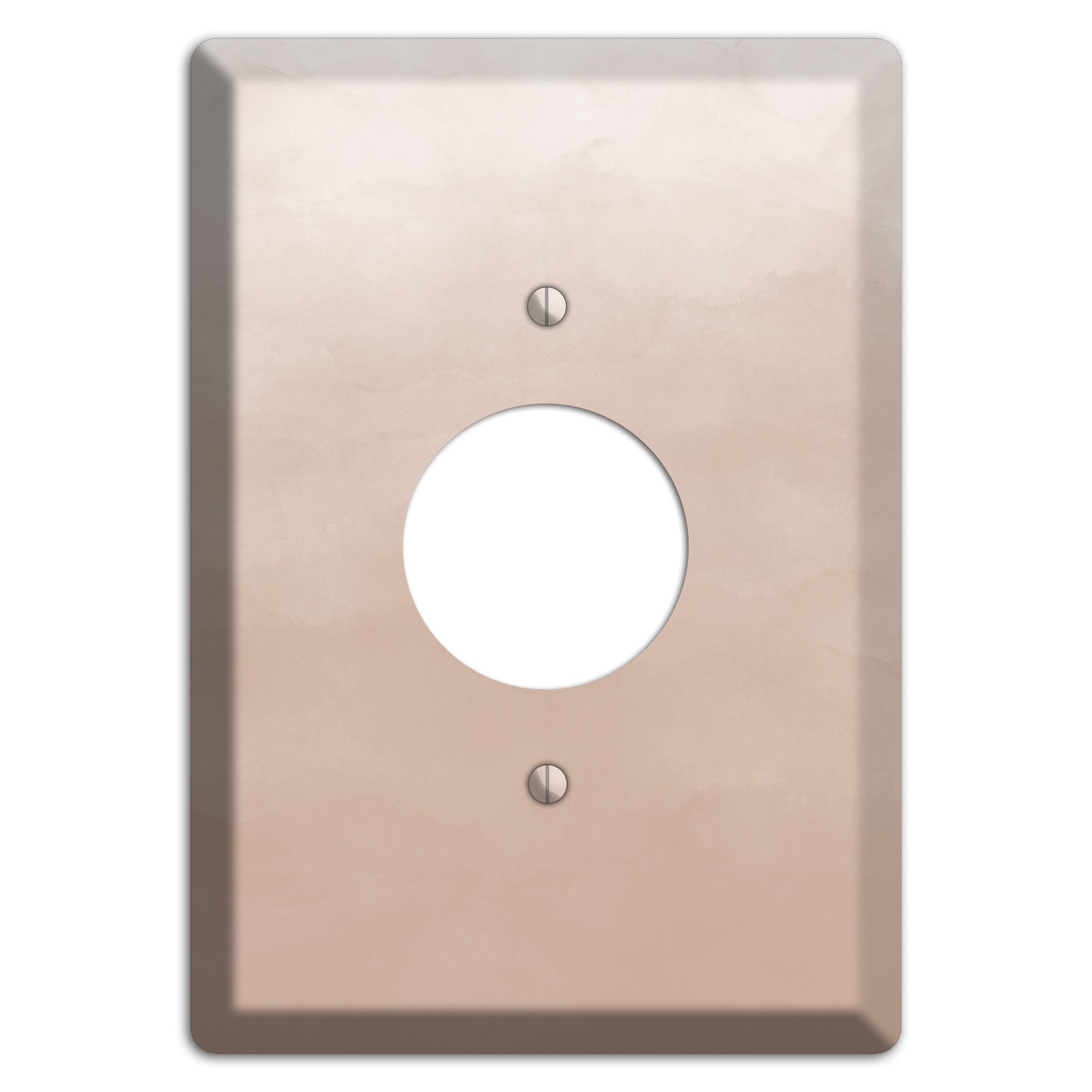 Beige Ombre Single Receptacle Wallplate