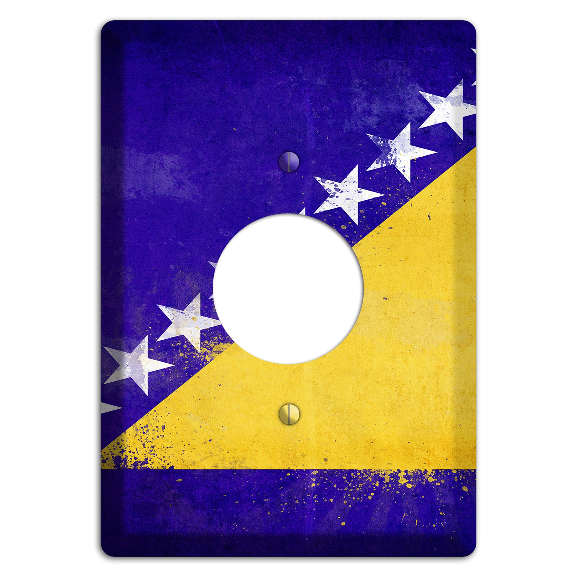 Bosnia and Erzegovina Cover Plates Single Receptacle Wallplate