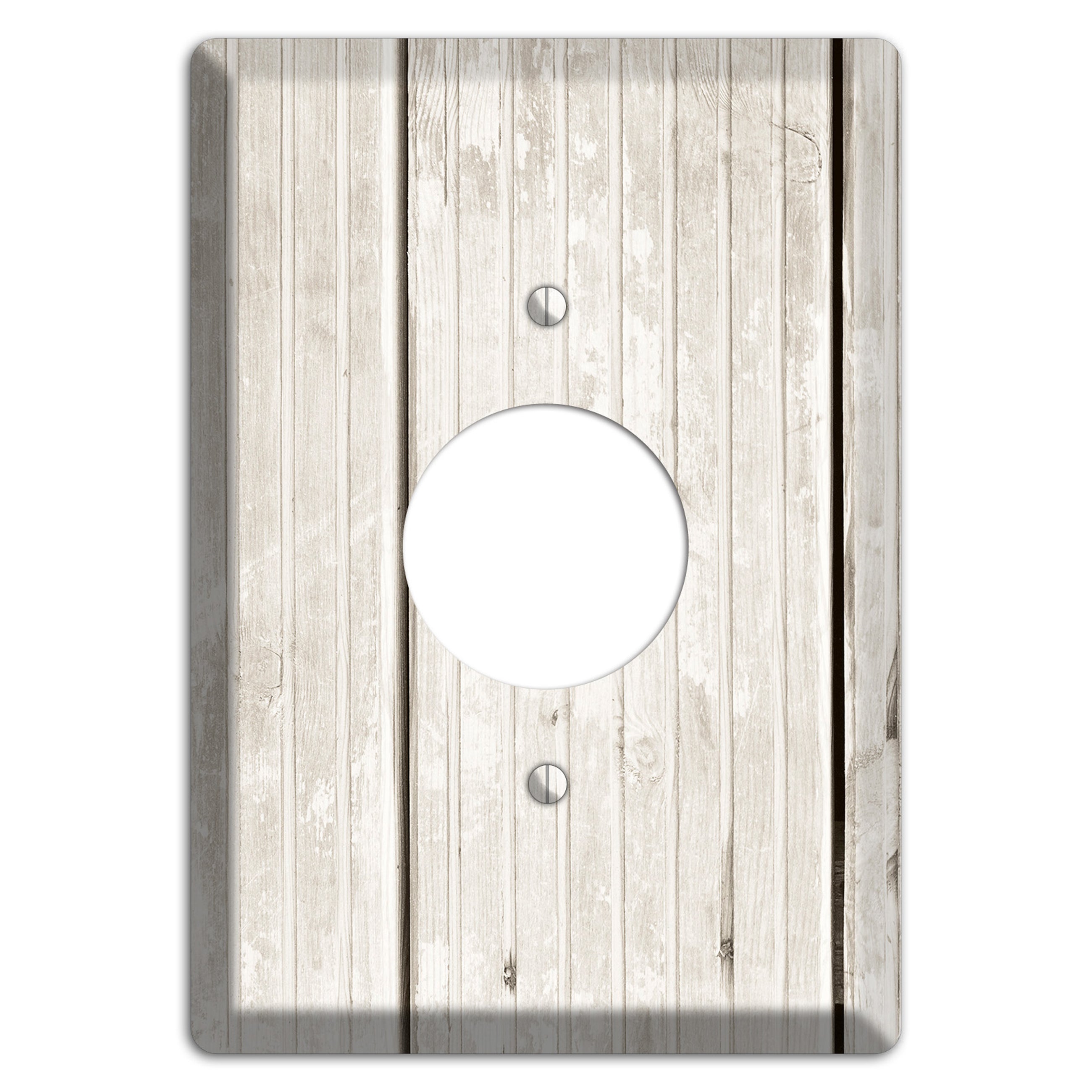 Cararra Antique Single Receptacle Wallplate
