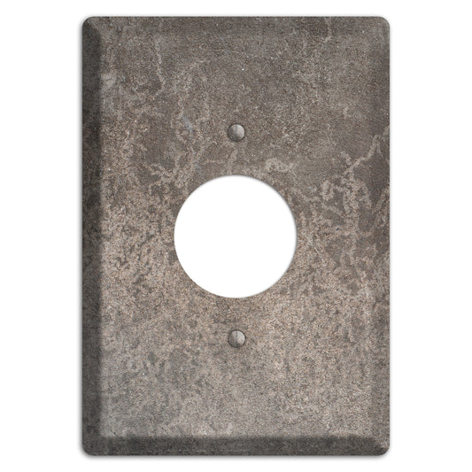 Old Concrete 1 Single Receptacle Wallplate