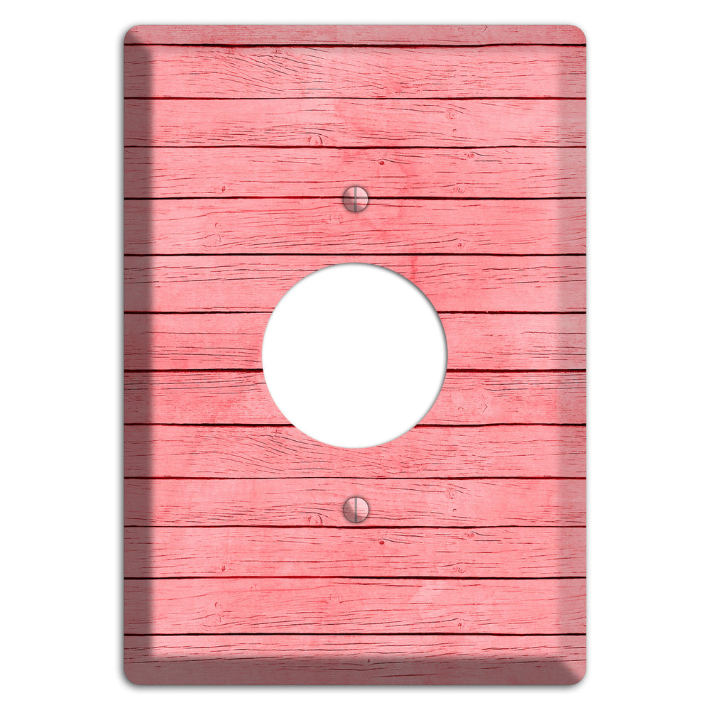 Sea Pink Soft Coral Single Receptacle Wallplate