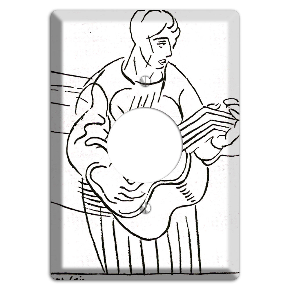 Vincent Van Gogh 9 Single Receptacle Wallplate