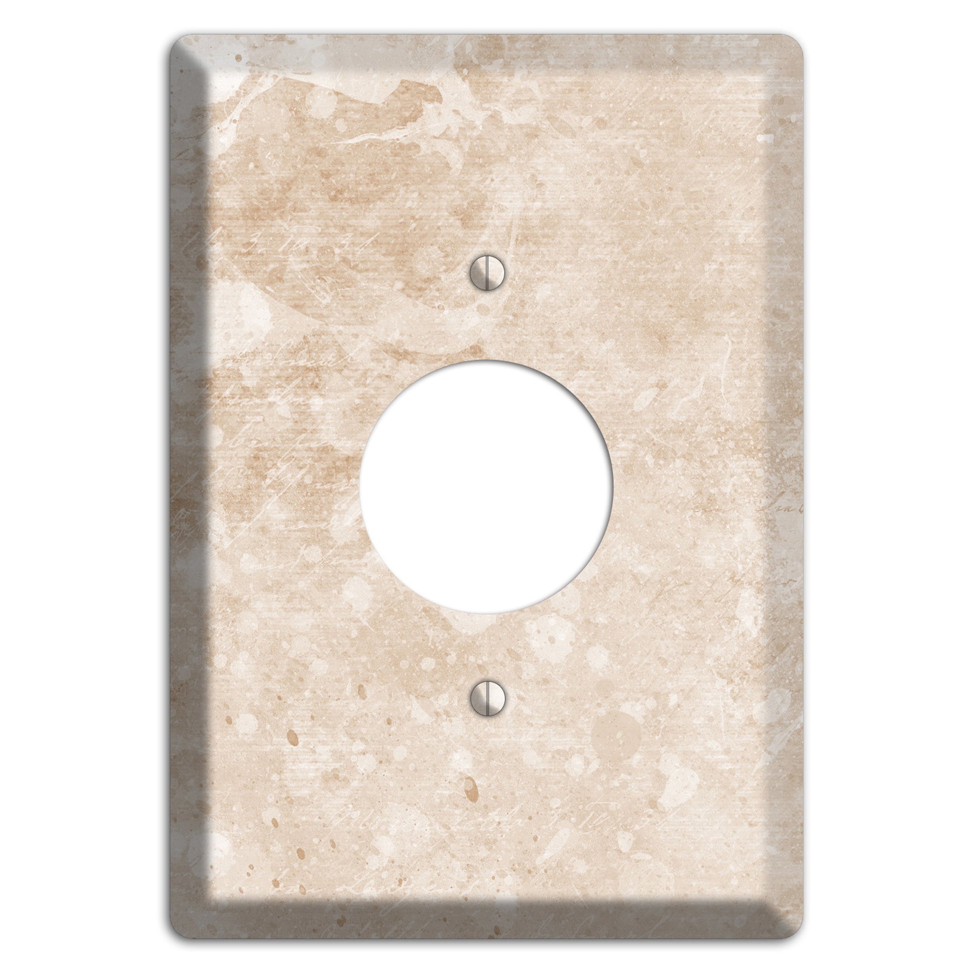 Logan Whimsical Damask Single Receptacle Wallplate