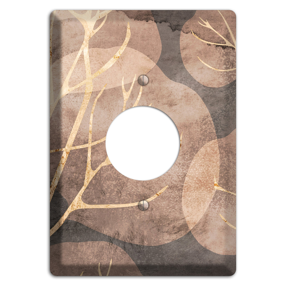 Autumn Leaves Single Receptacle Wallplate