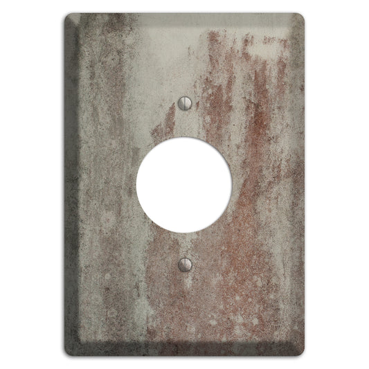 Old Concrete 13 Single Receptacle Wallplate