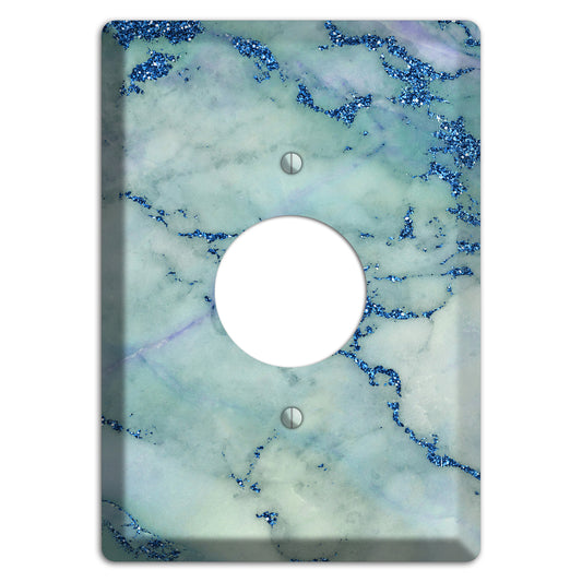 Opal marble Single Receptacle Wallplate