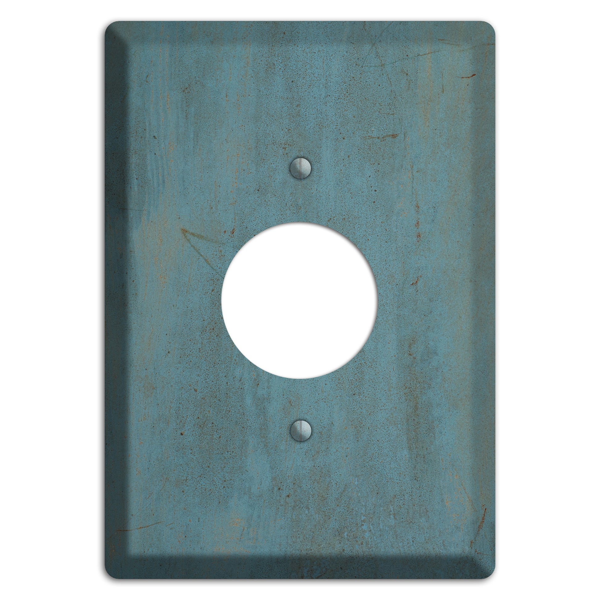 Slate Concrete Single Receptacle Wallplate