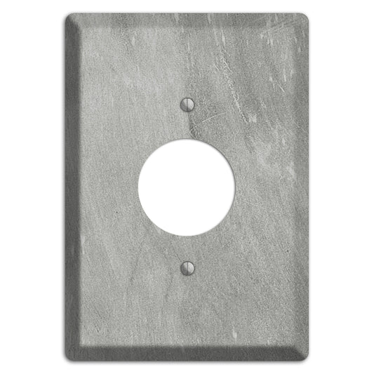 Chalk Grey Single Receptacle Wallplate