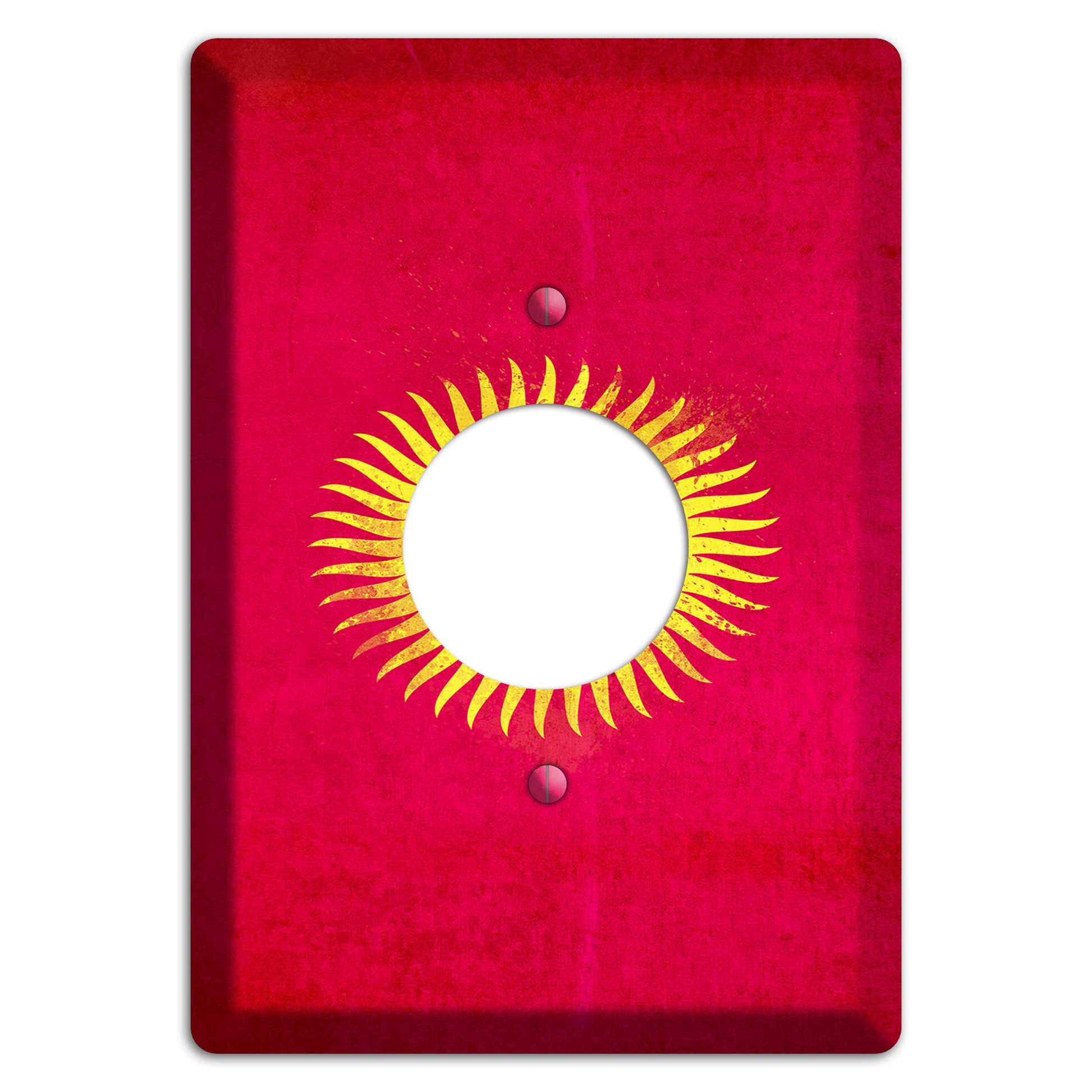 Kyrgyzstan Cover Plates Single Receptacle Wallplate