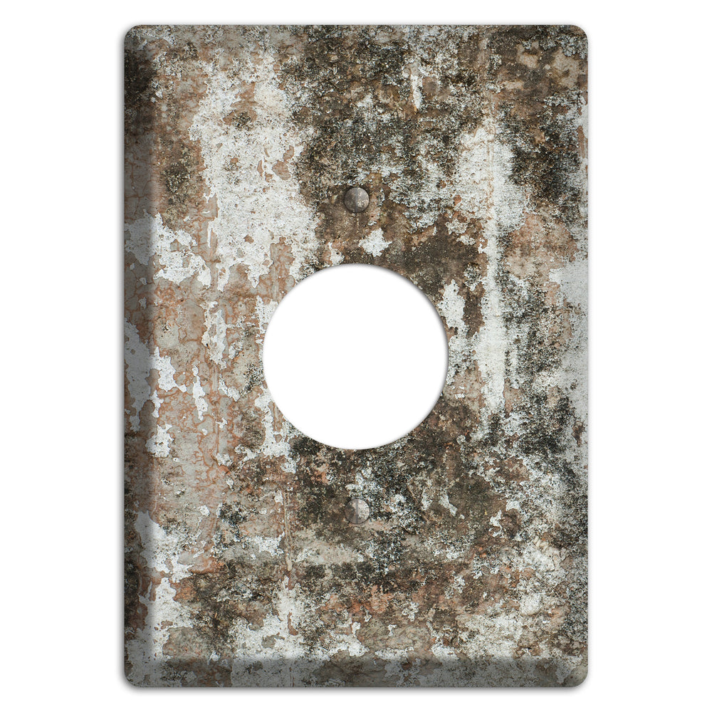 Old Concrete 10 Single Receptacle Wallplate