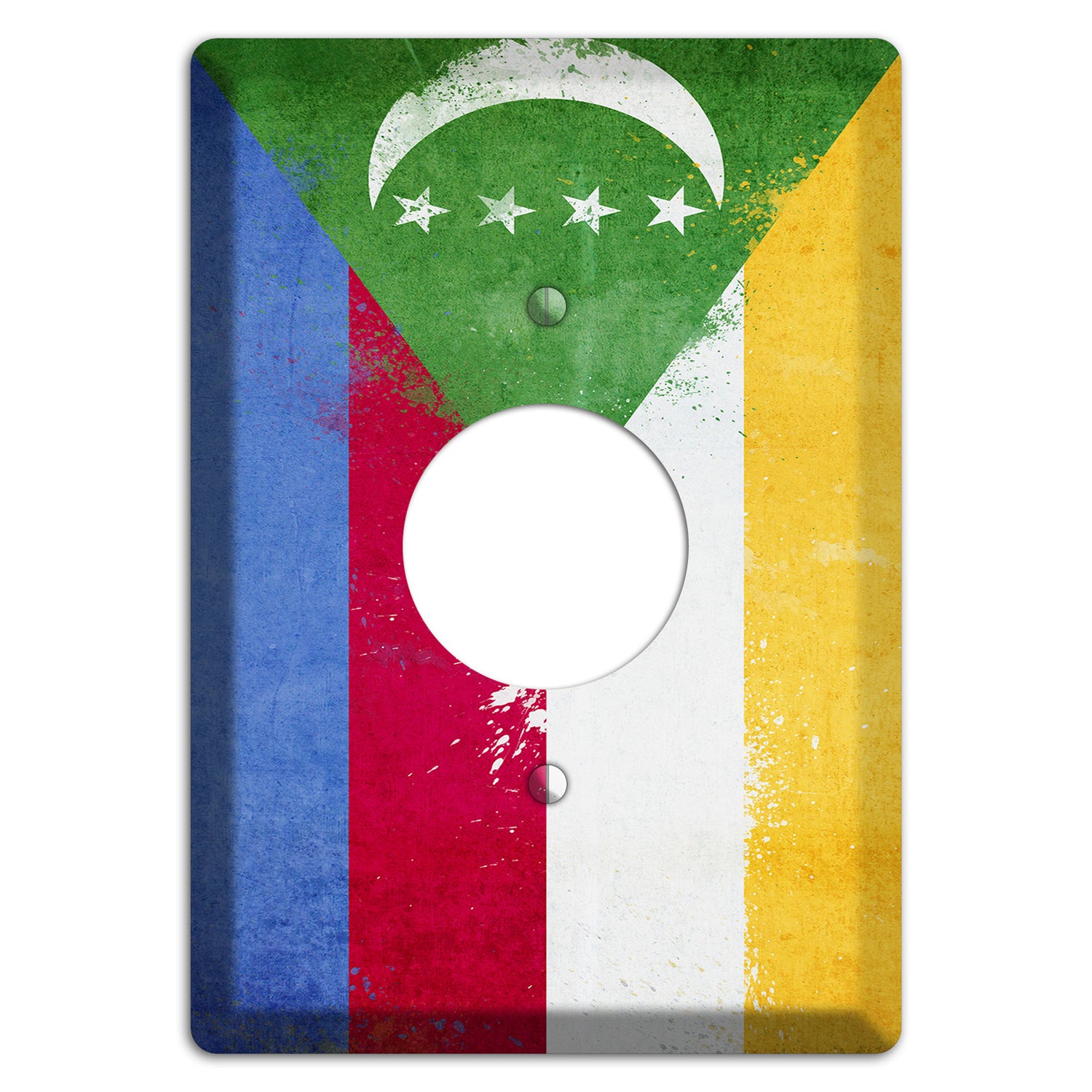 Comoros Cover Plates Single Receptacle Wallplate