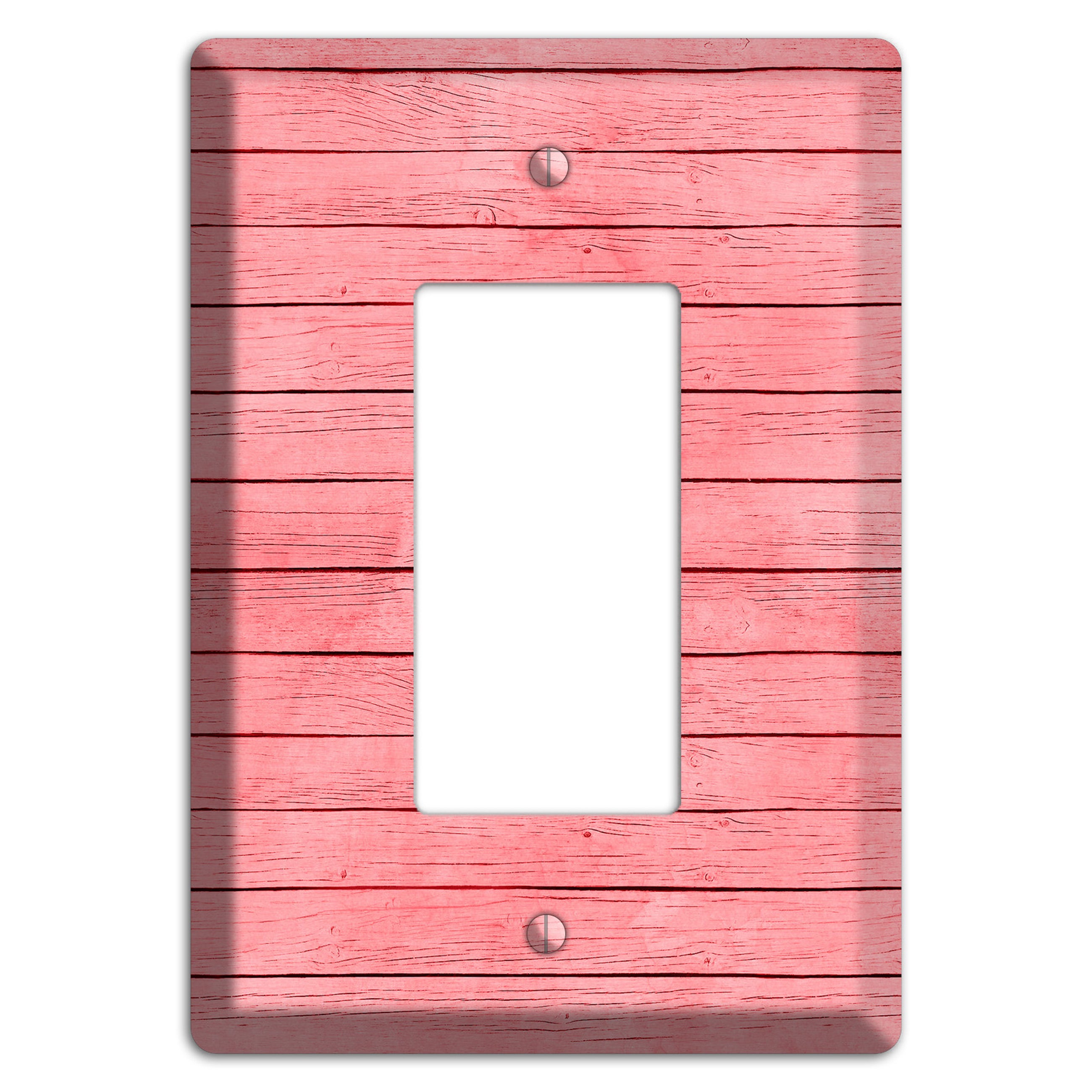 Sea Pink Soft Coral Rocker Wallplate
