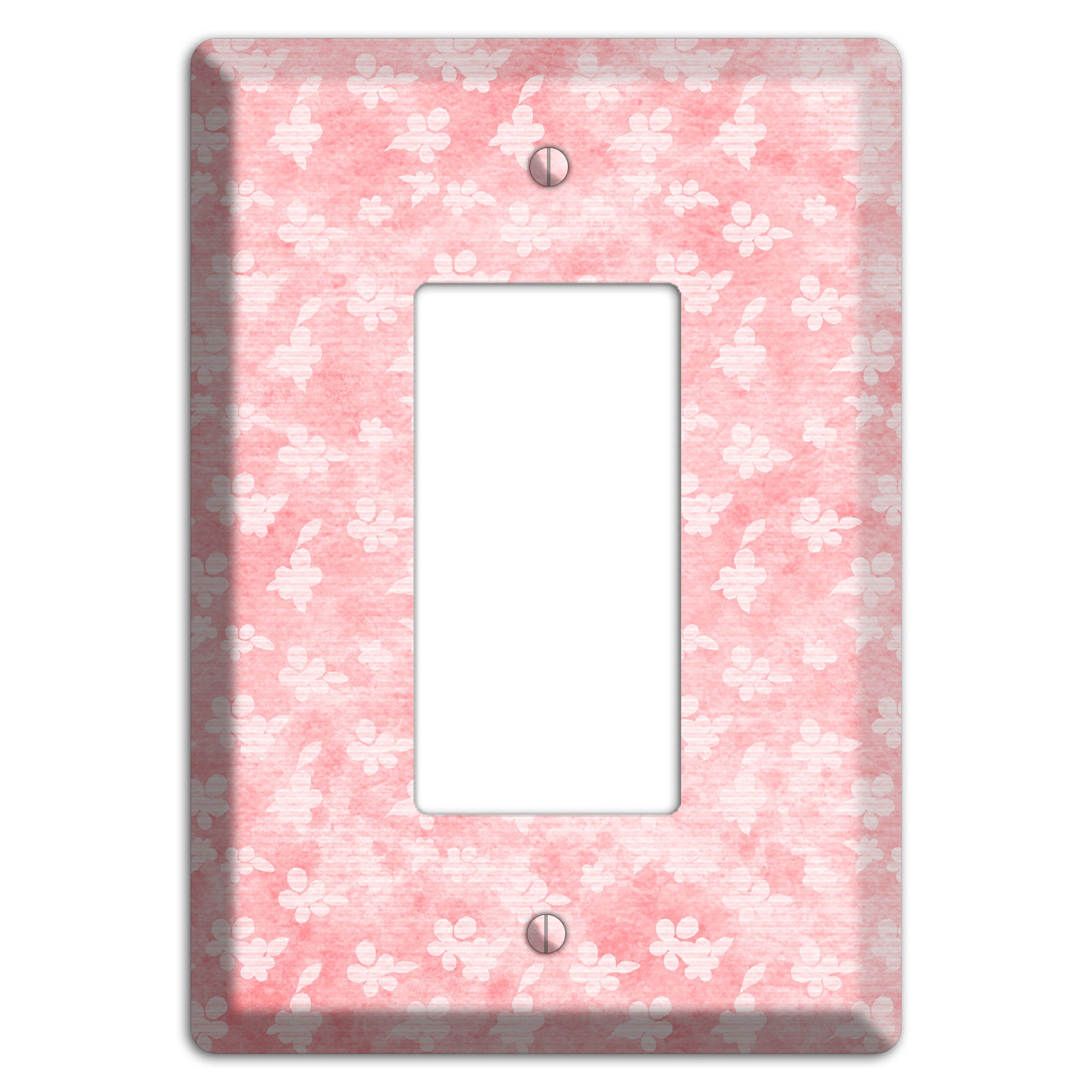 Abbey Soft Coral Rocker Wallplate