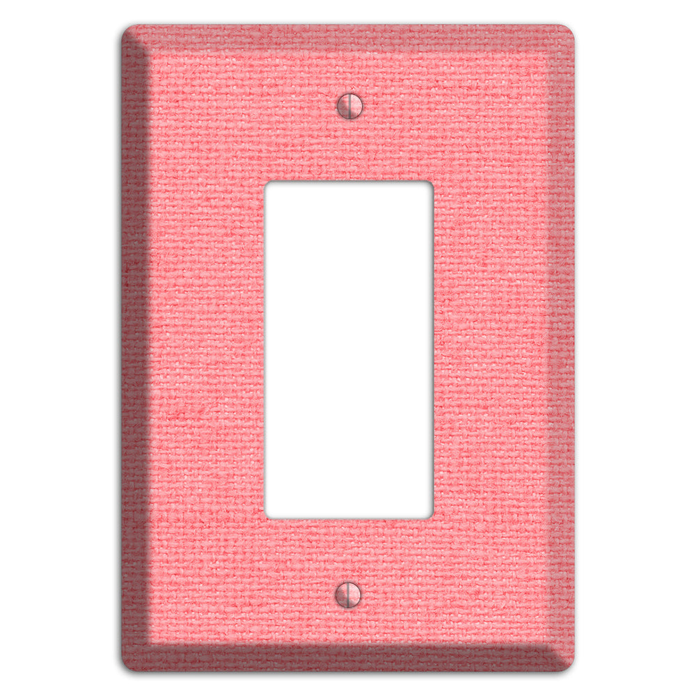 Sweet Pink Soft Coral Rocker Wallplate