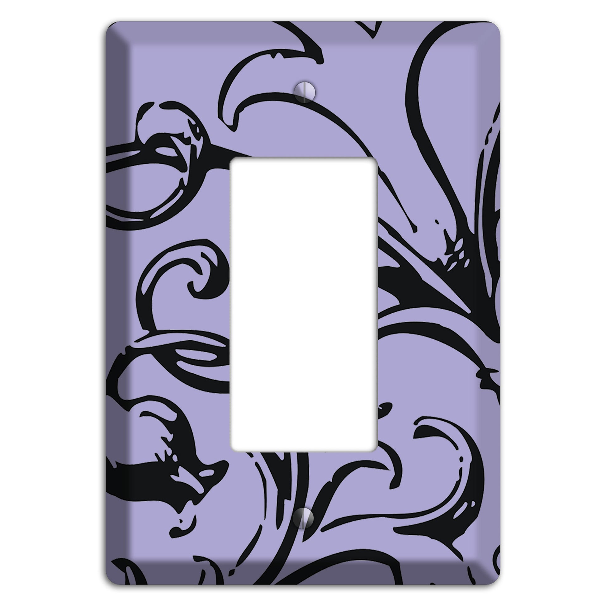 Victorian Lilac Rocker Wallplate