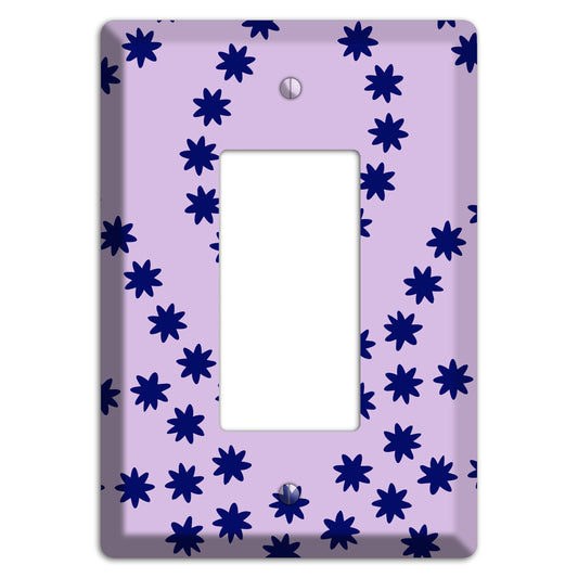 Lavender with Purple Constellation Rocker Wallplate