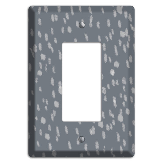 Gray and White Speckle Rocker Wallplate