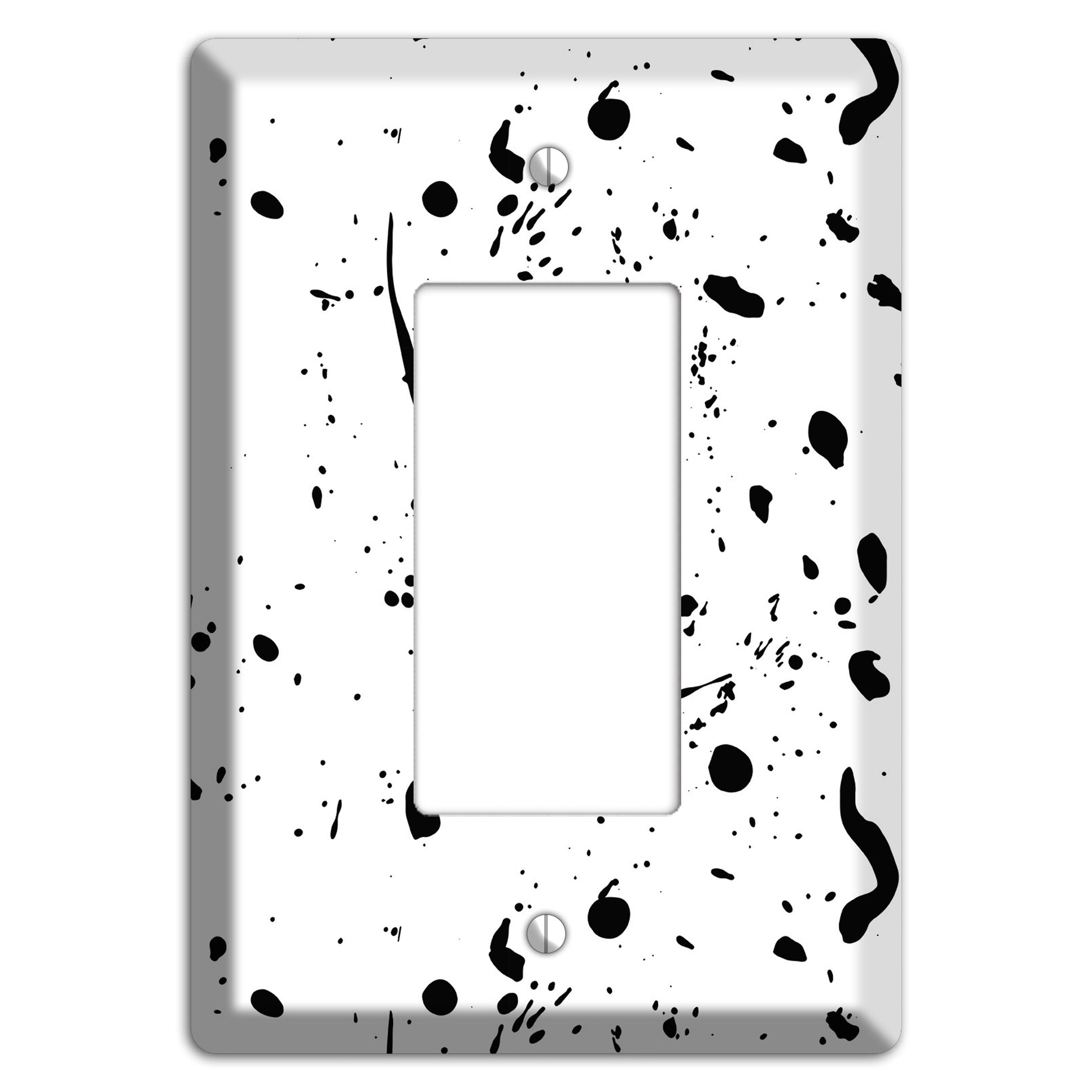 Ink Splash 2 Rocker Wallplate