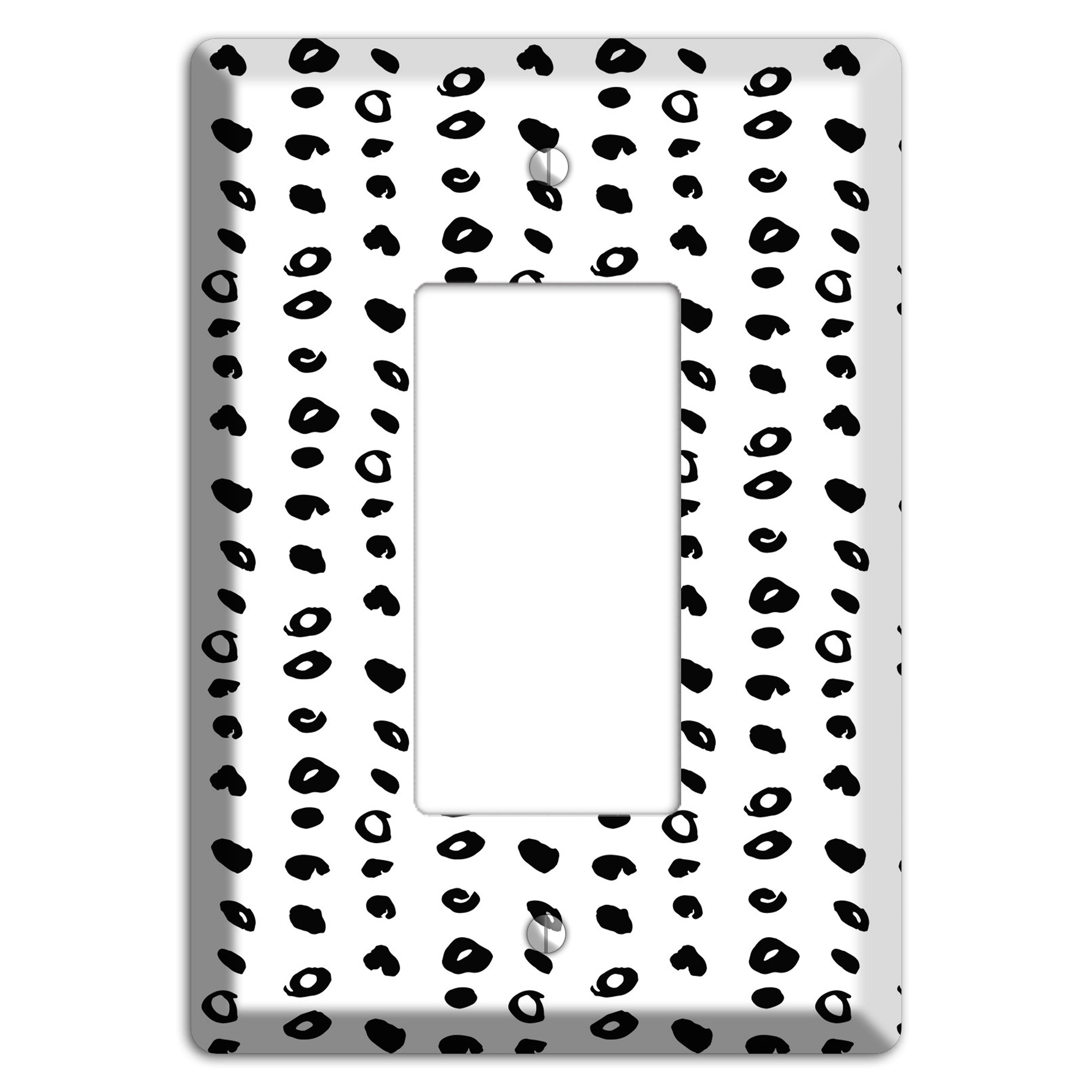 Ink Drops 10 Rocker Wallplate
