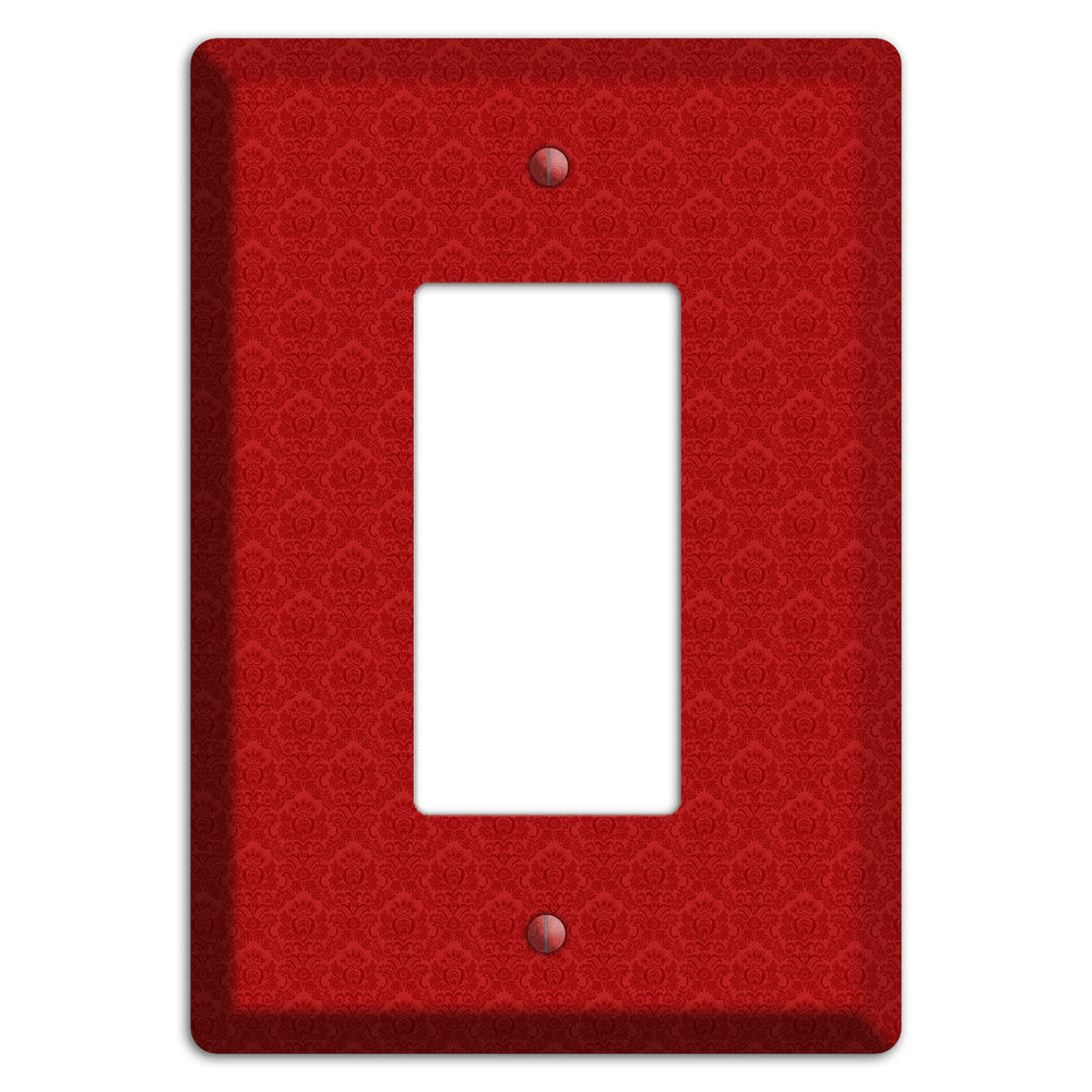 Red Cartouche Rocker Wallplate