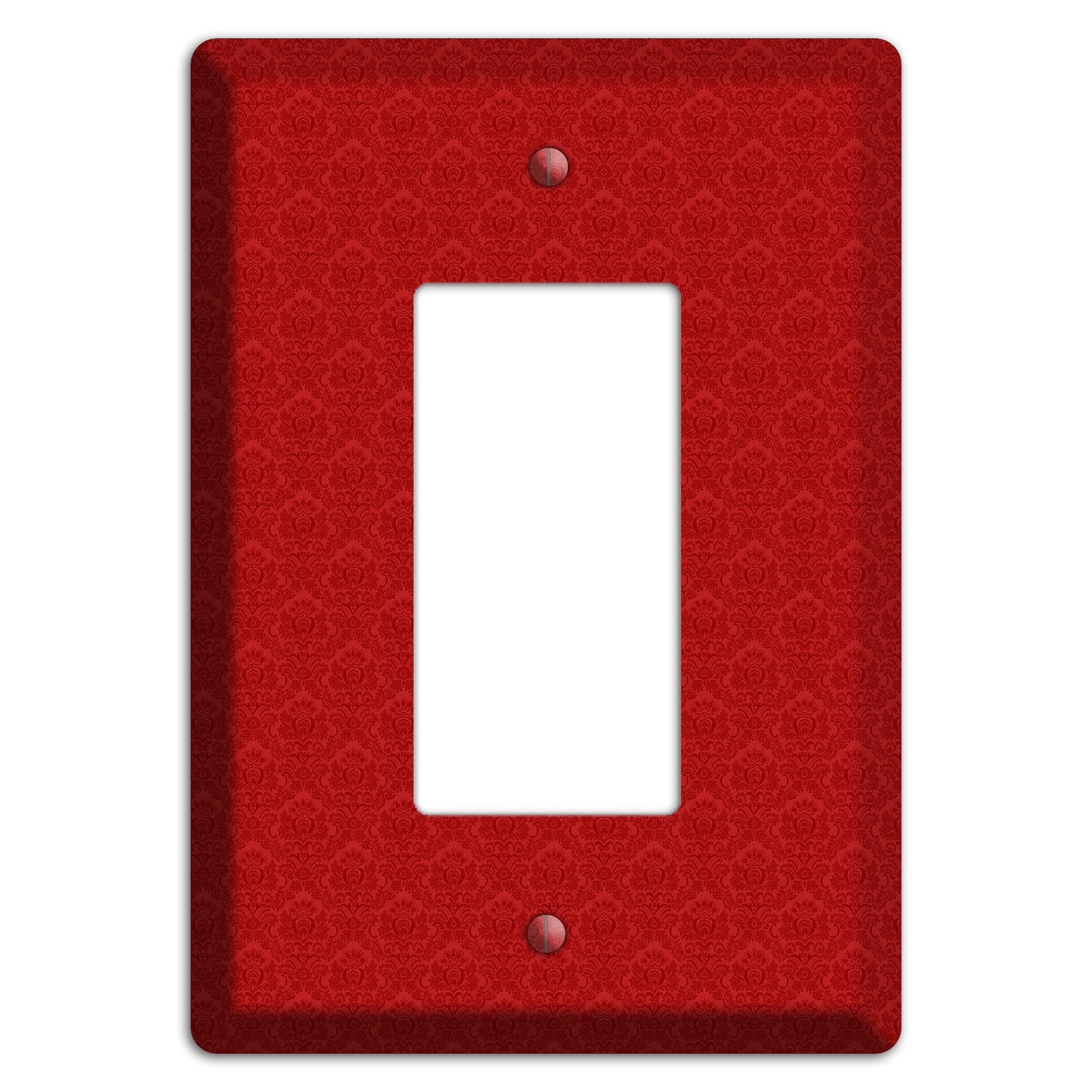 Red Cartouche Rocker Wallplate
