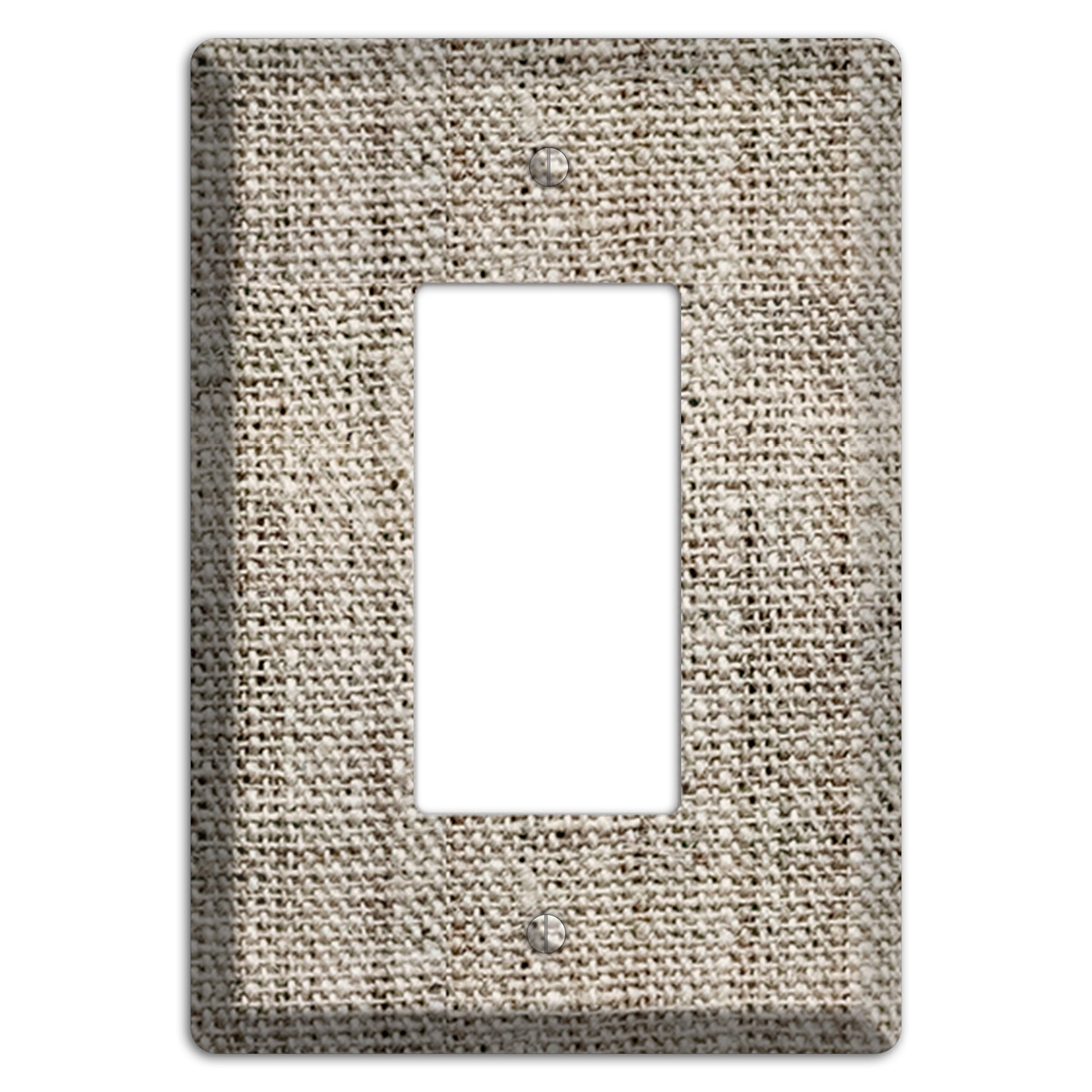 Niagara Burlap Rocker Wallplate
