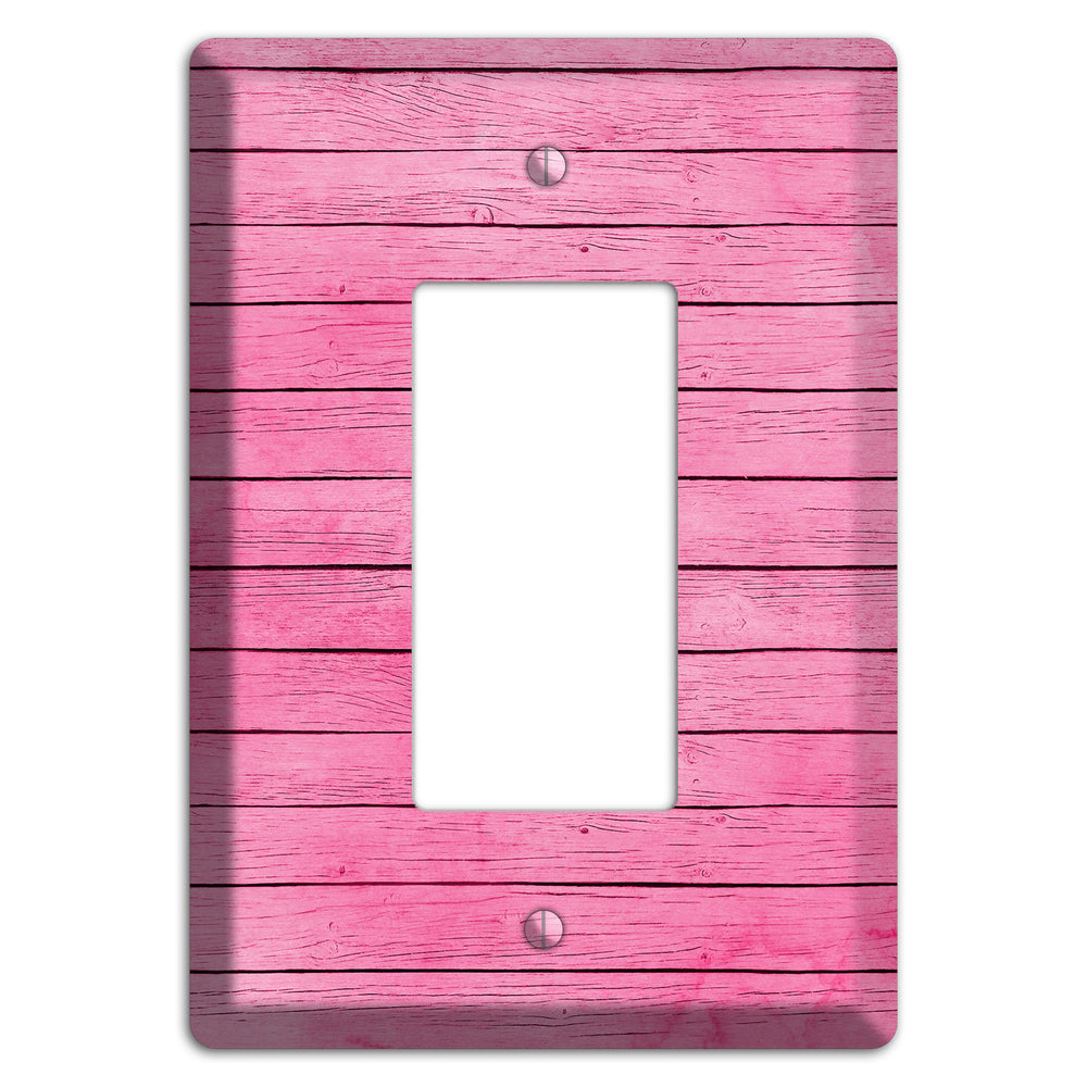 Carissma Pink Texture Rocker Wallplate