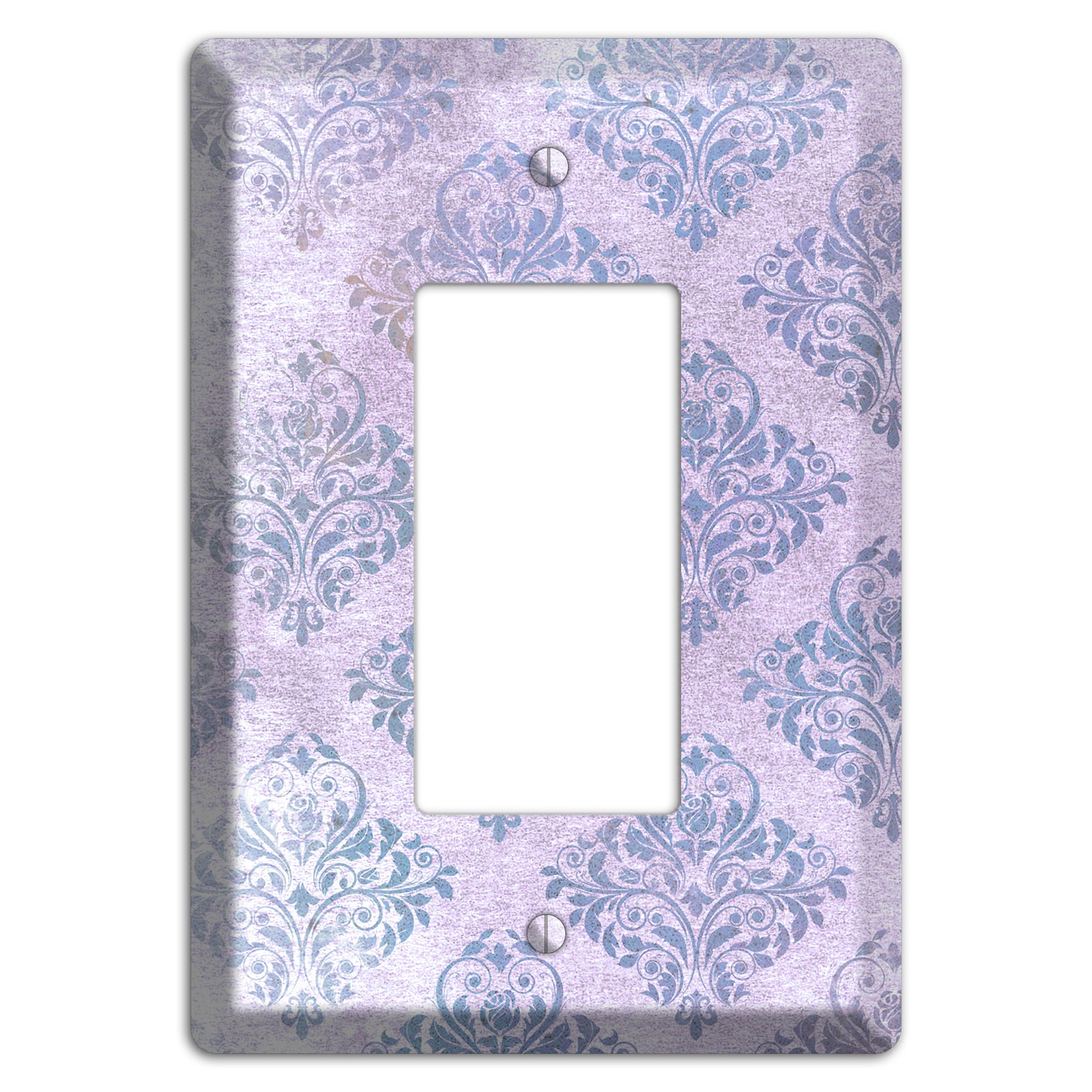 Logan Whimsical Damask Rocker Wallplate