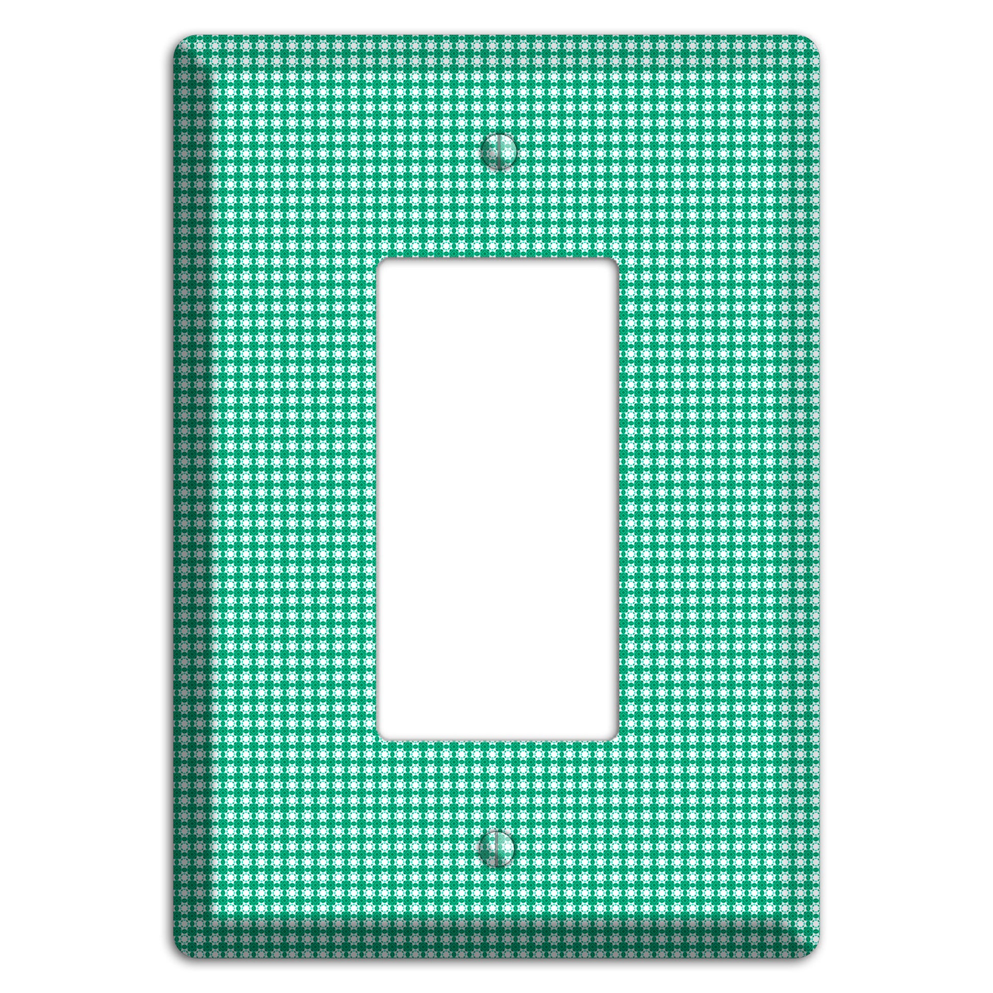 Jade Multi Tiled Geometric Rocker Wallplate