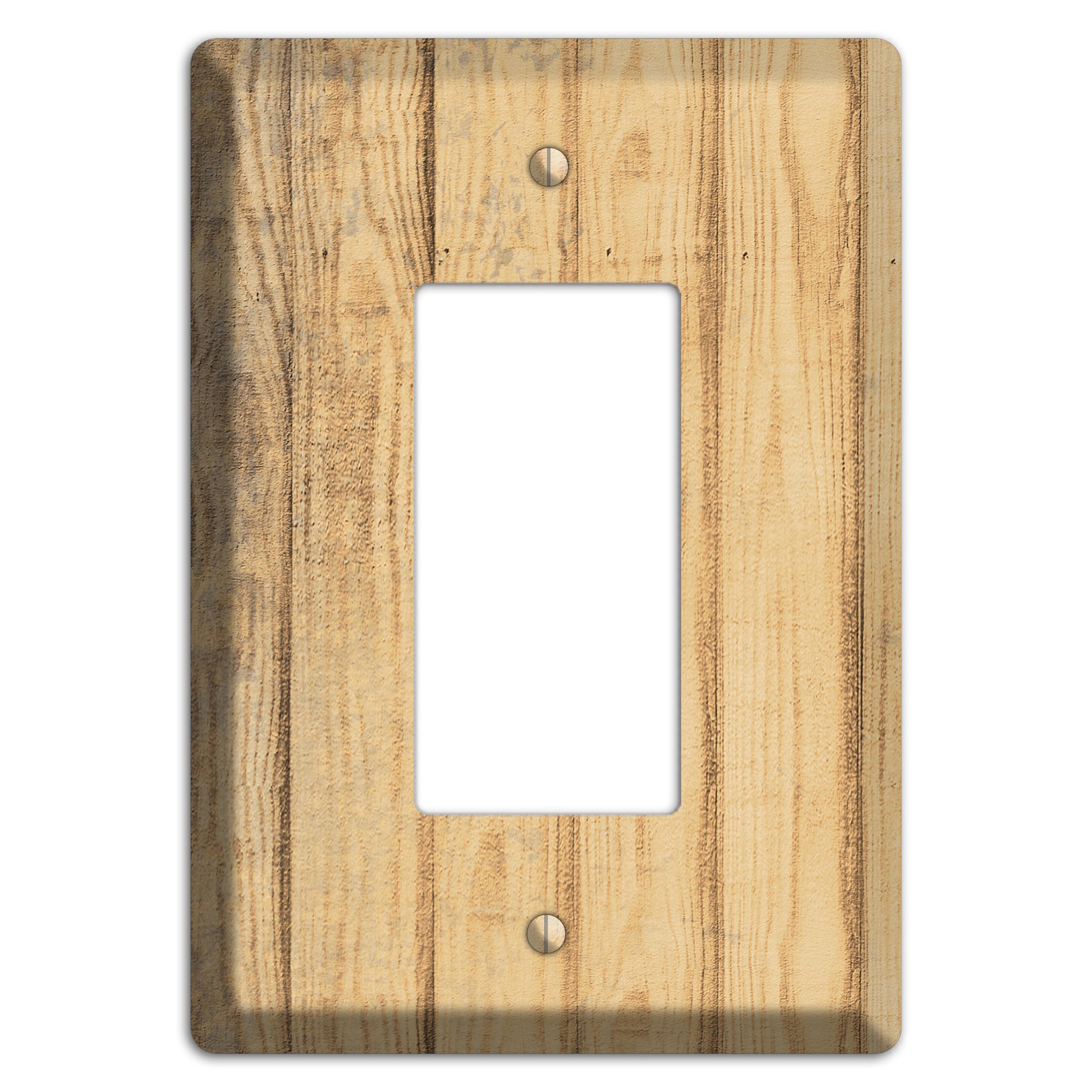Twine Weathered Wood Rocker Wallplate
