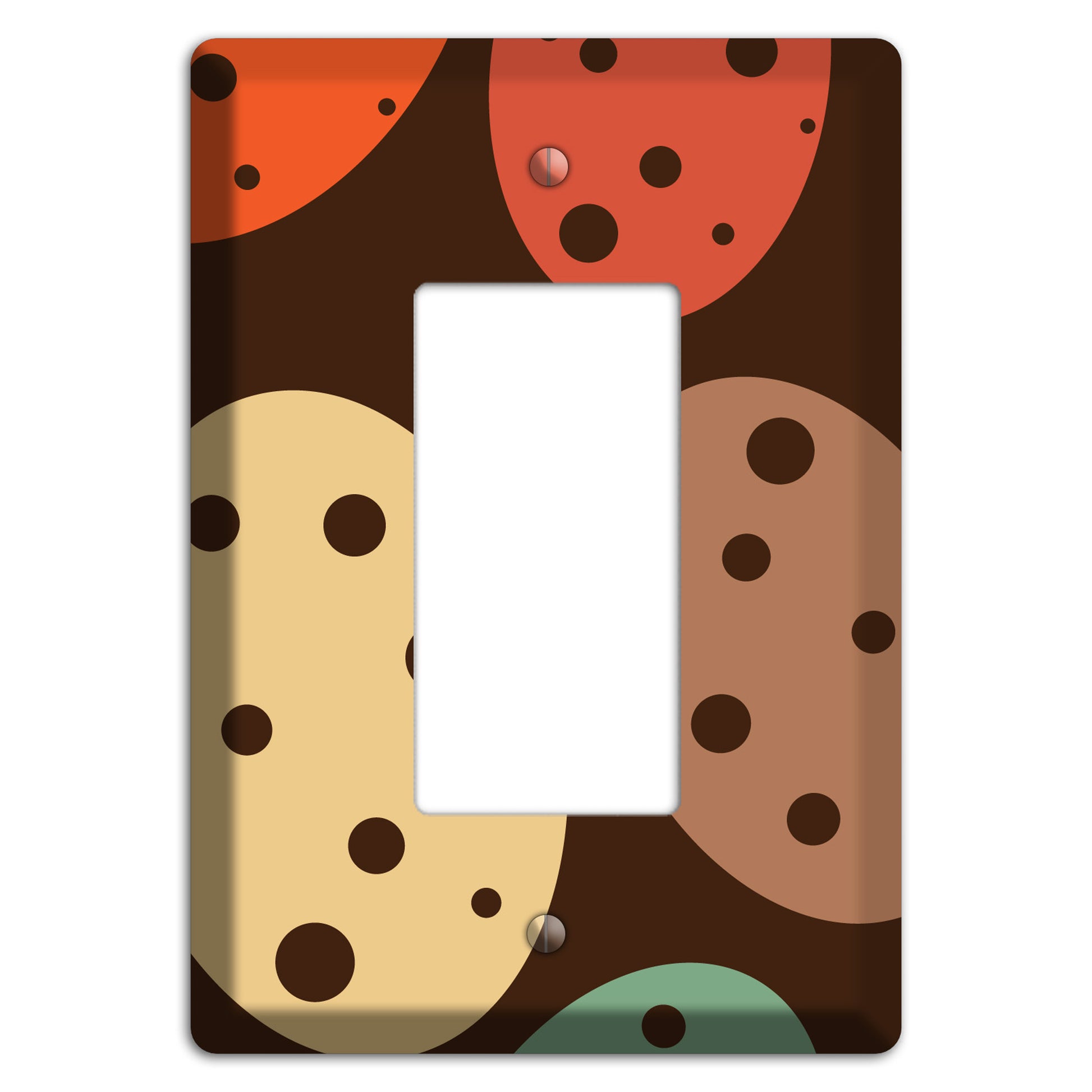 Brown Eggs Rocker Wallplate