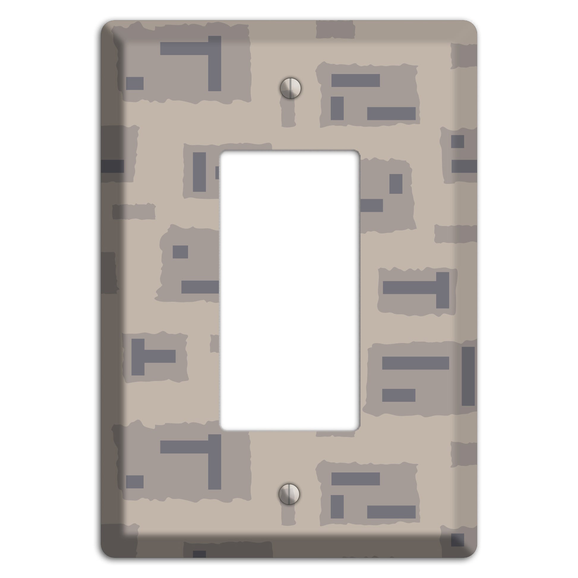 Urban Mout Camo Rocker Wallplate