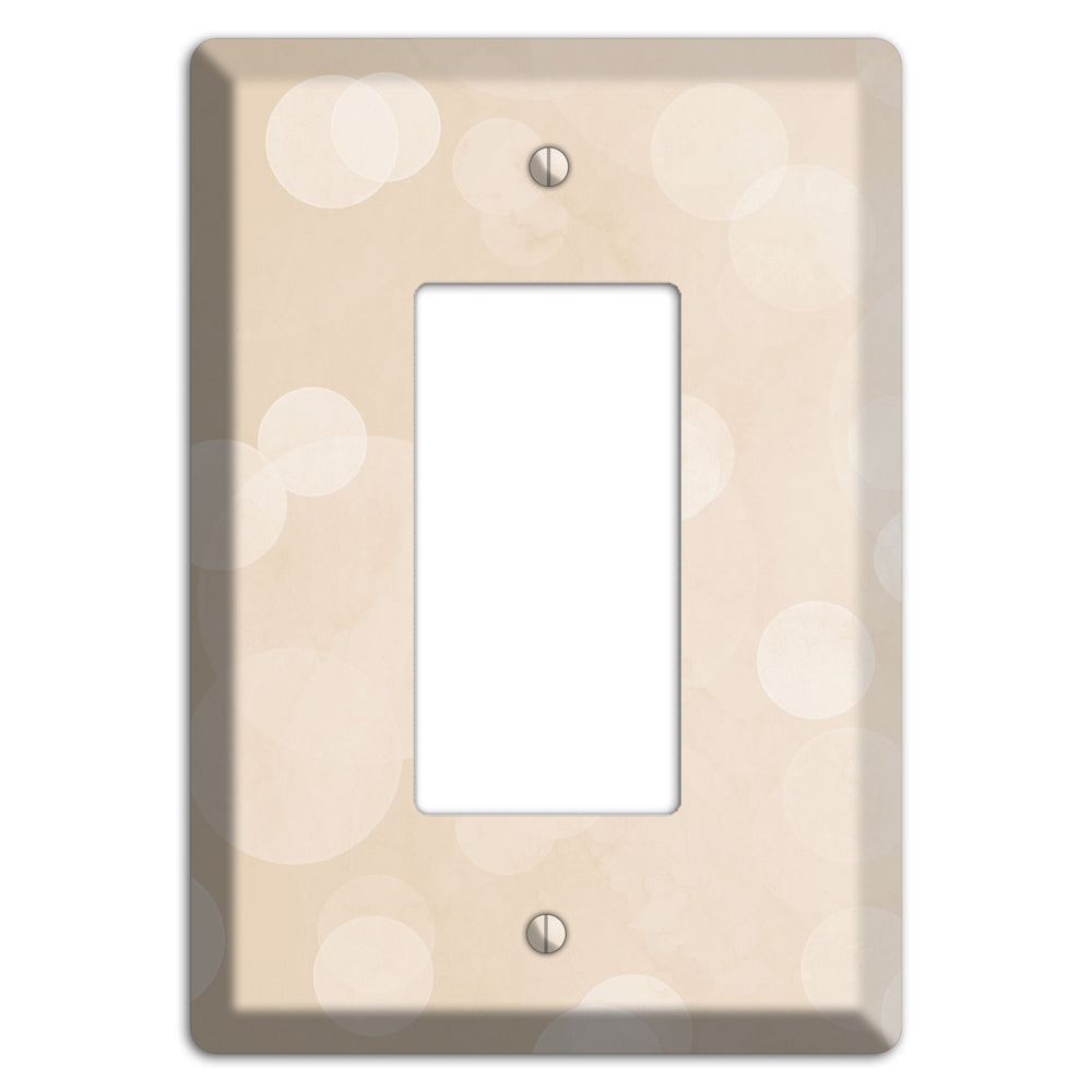 Parchment Neutral Texture Rocker Wallplate