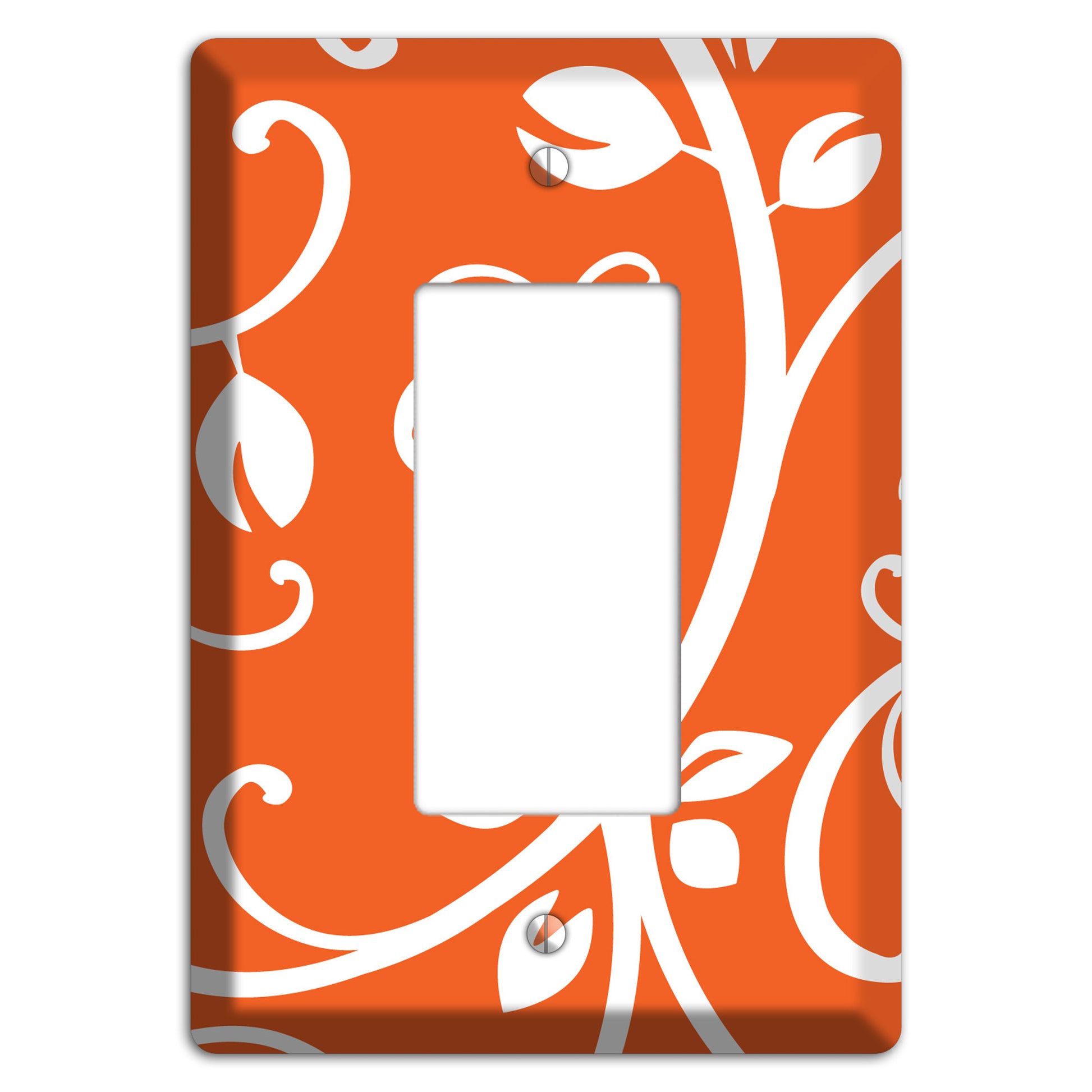 Red Bud Sprig Rocker Wallplate