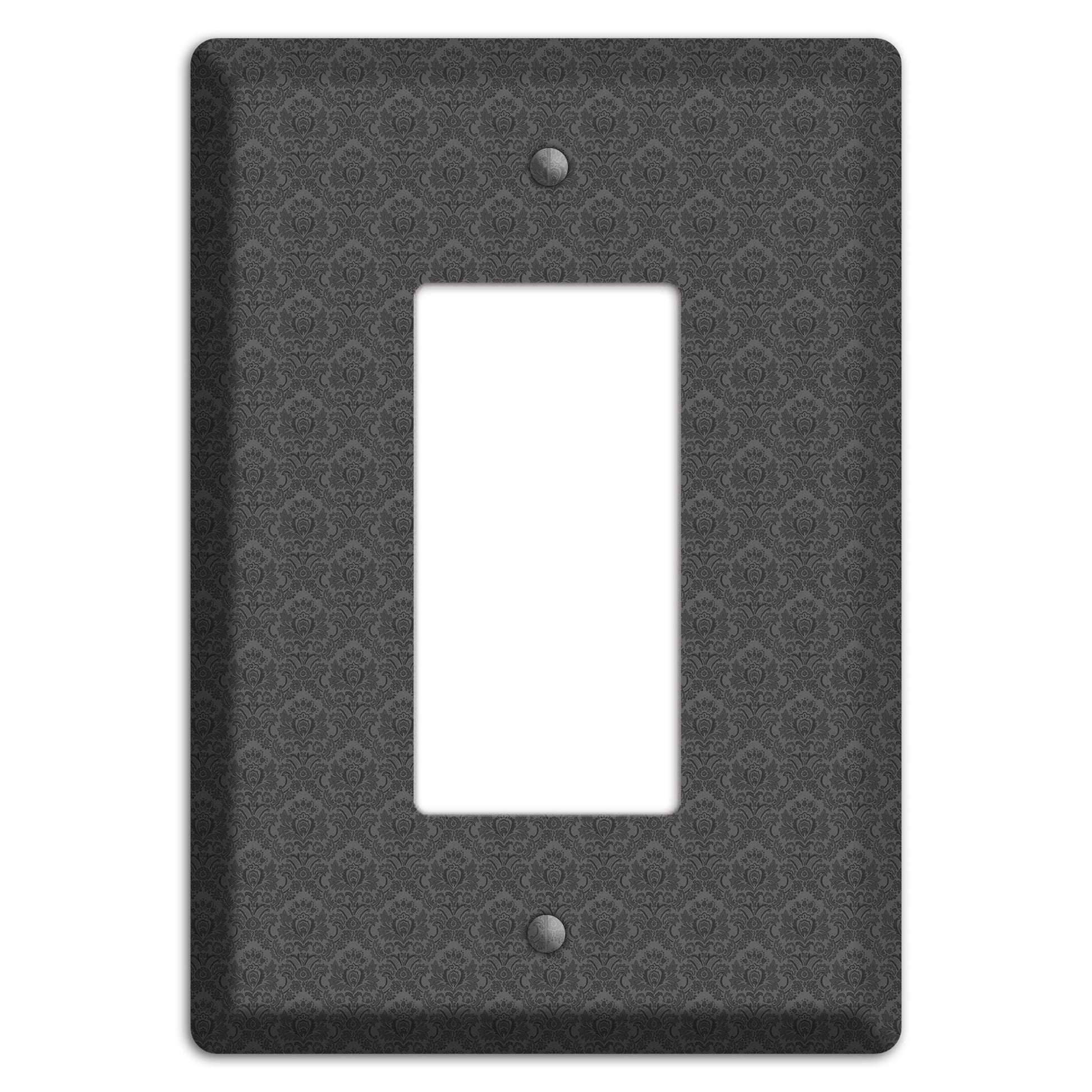 Dark Grey Cartouche Rocker Wallplate