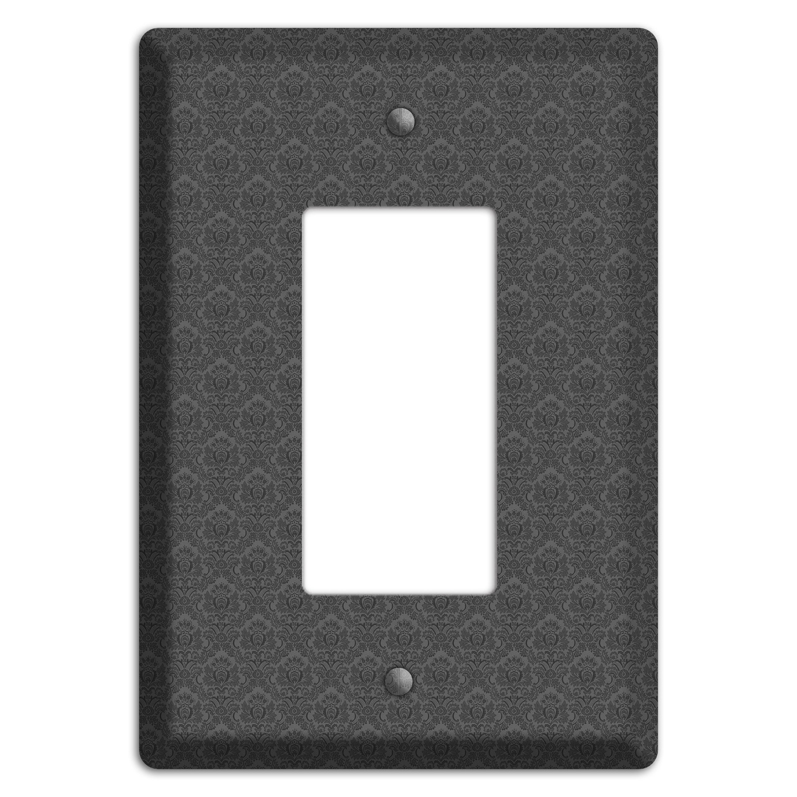 Dark Grey Cartouche Rocker Wallplate