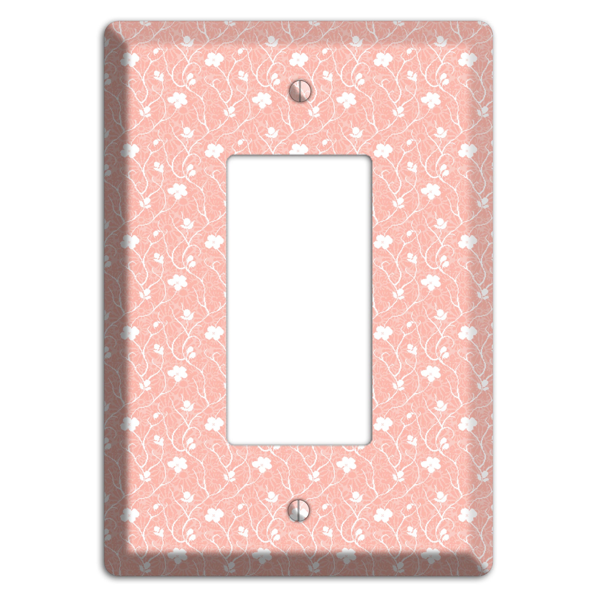Salmon Sprig Rocker Wallplate