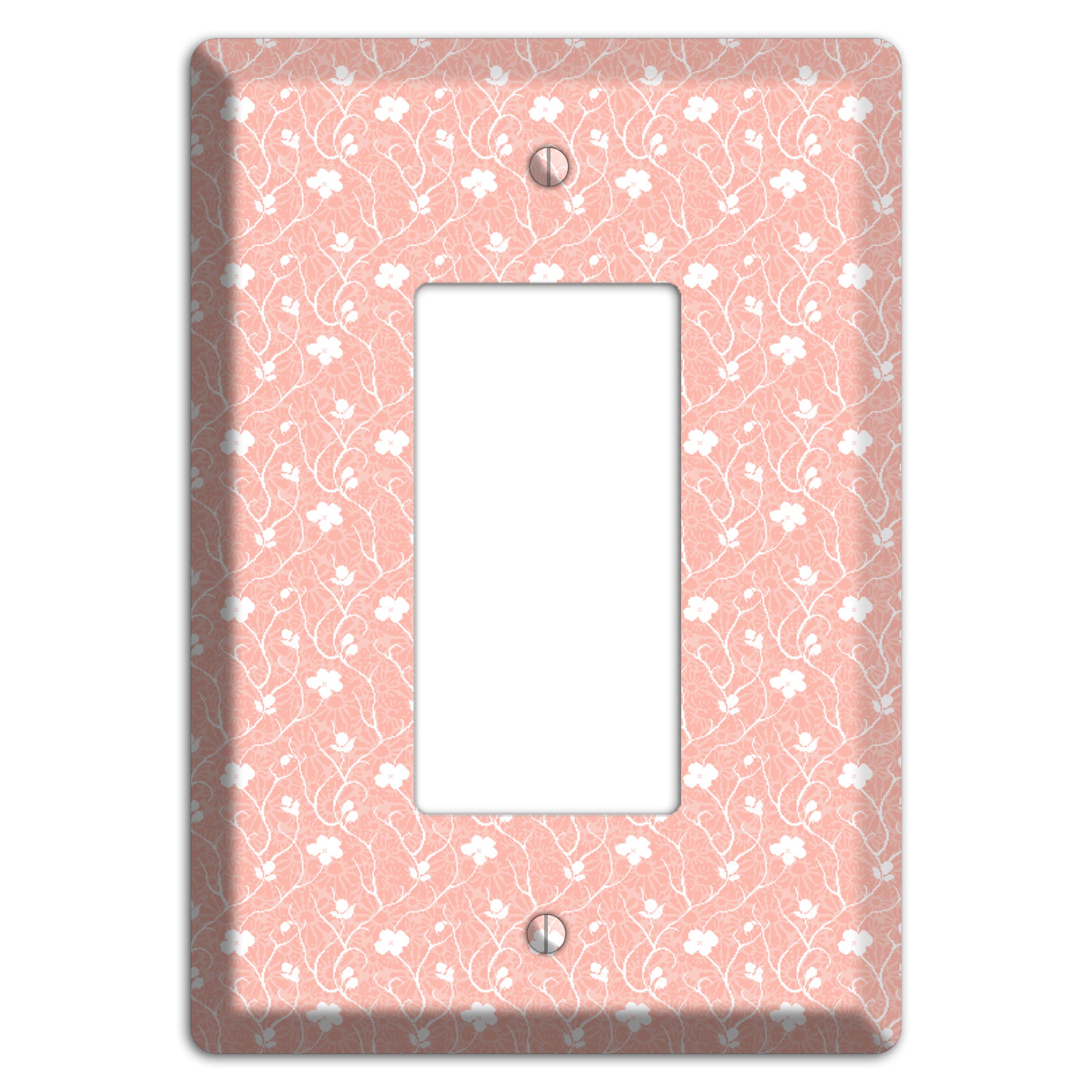 Salmon Sprig Rocker Wallplate