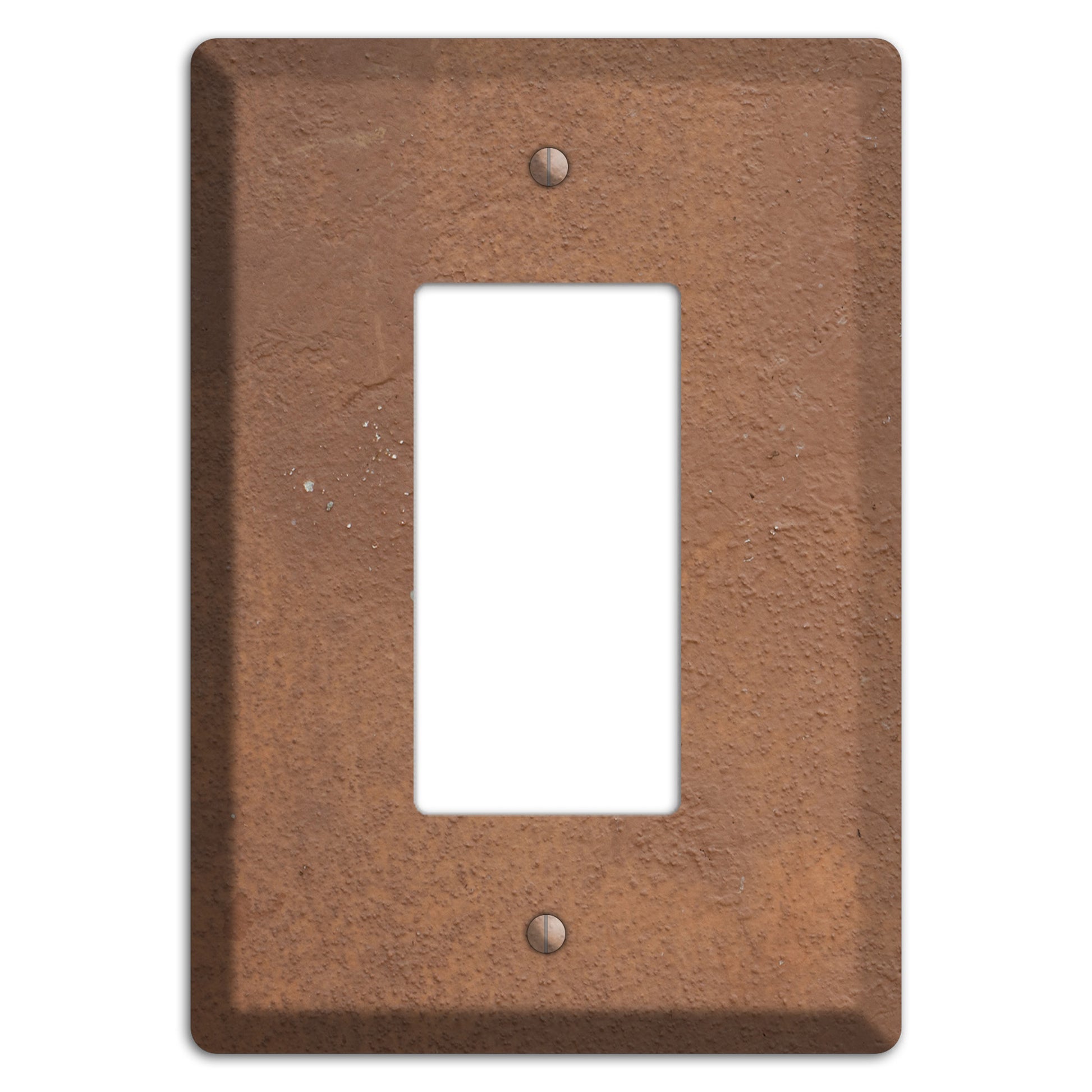 Brown Concrete Rocker Wallplate