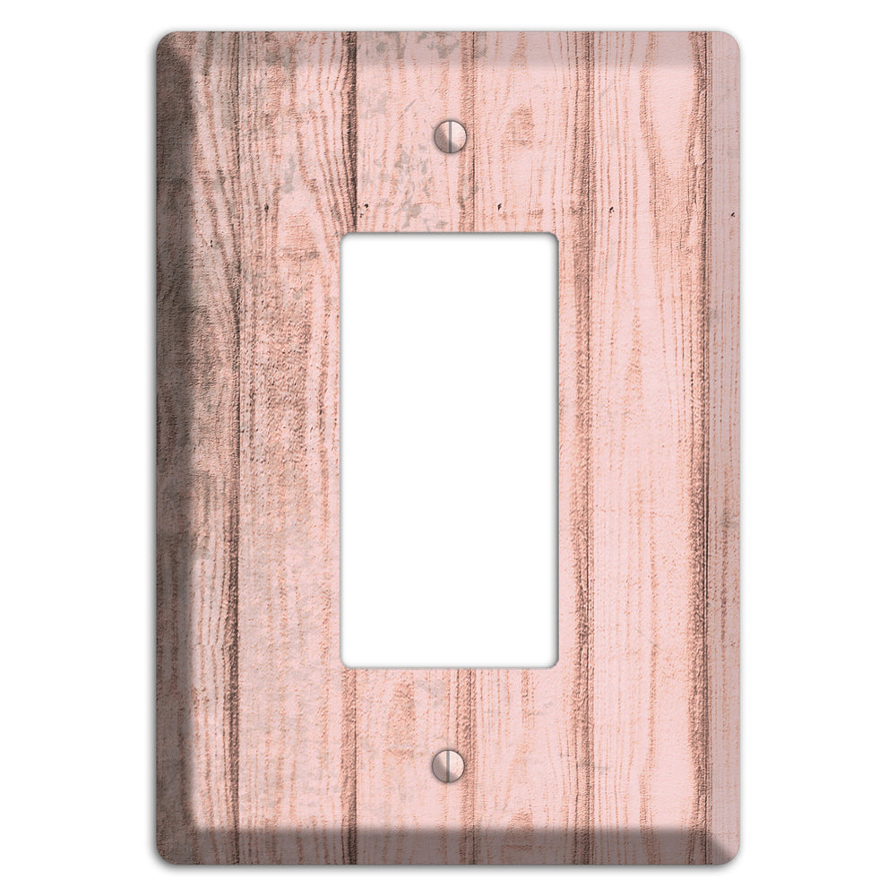 Beauty Bush Weathered Wood Rocker Wallplate
