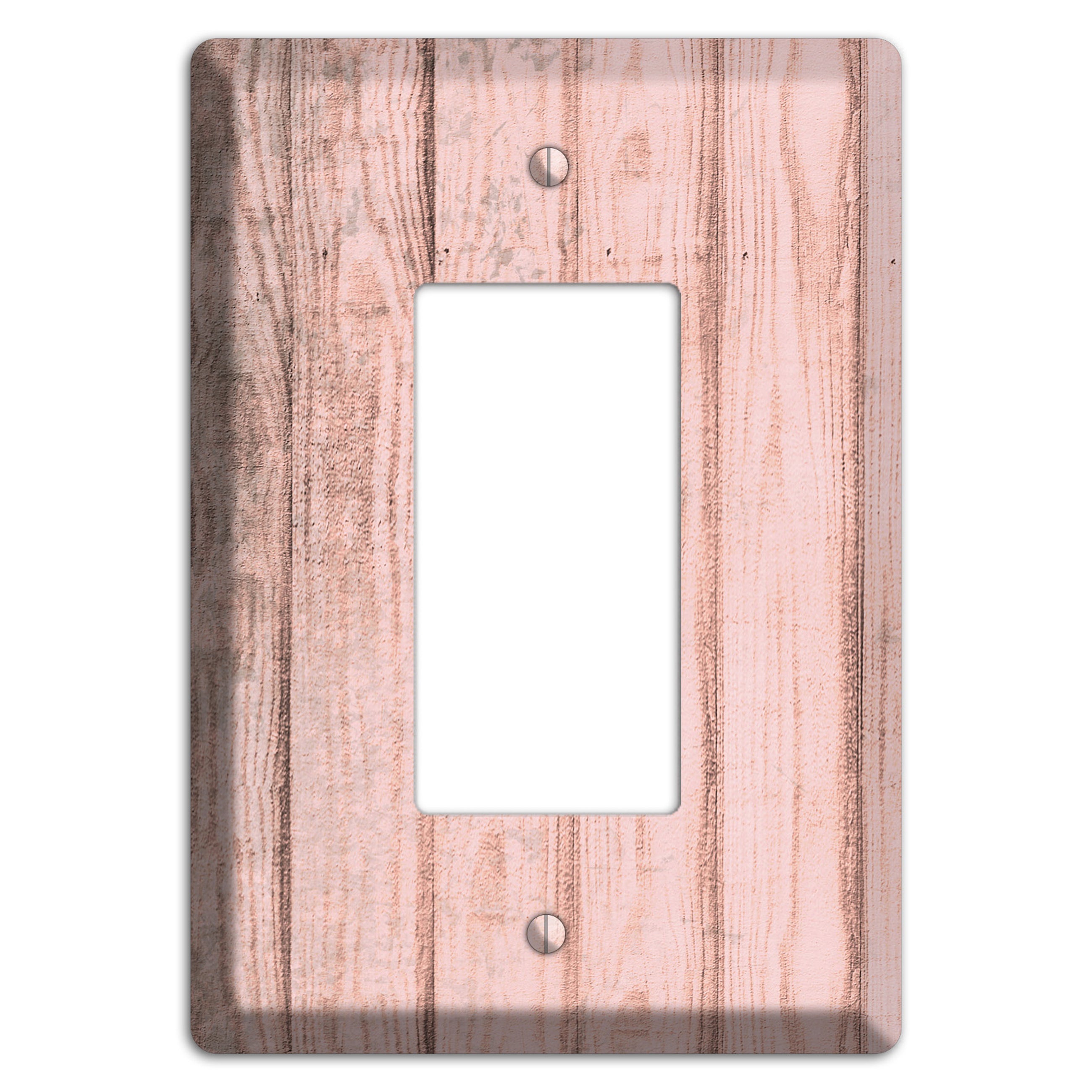 Beauty Bush Weathered Wood Rocker Wallplate