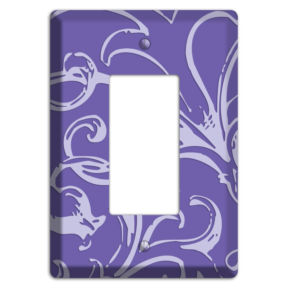 Victorian Light Purple Rocker Wallplate