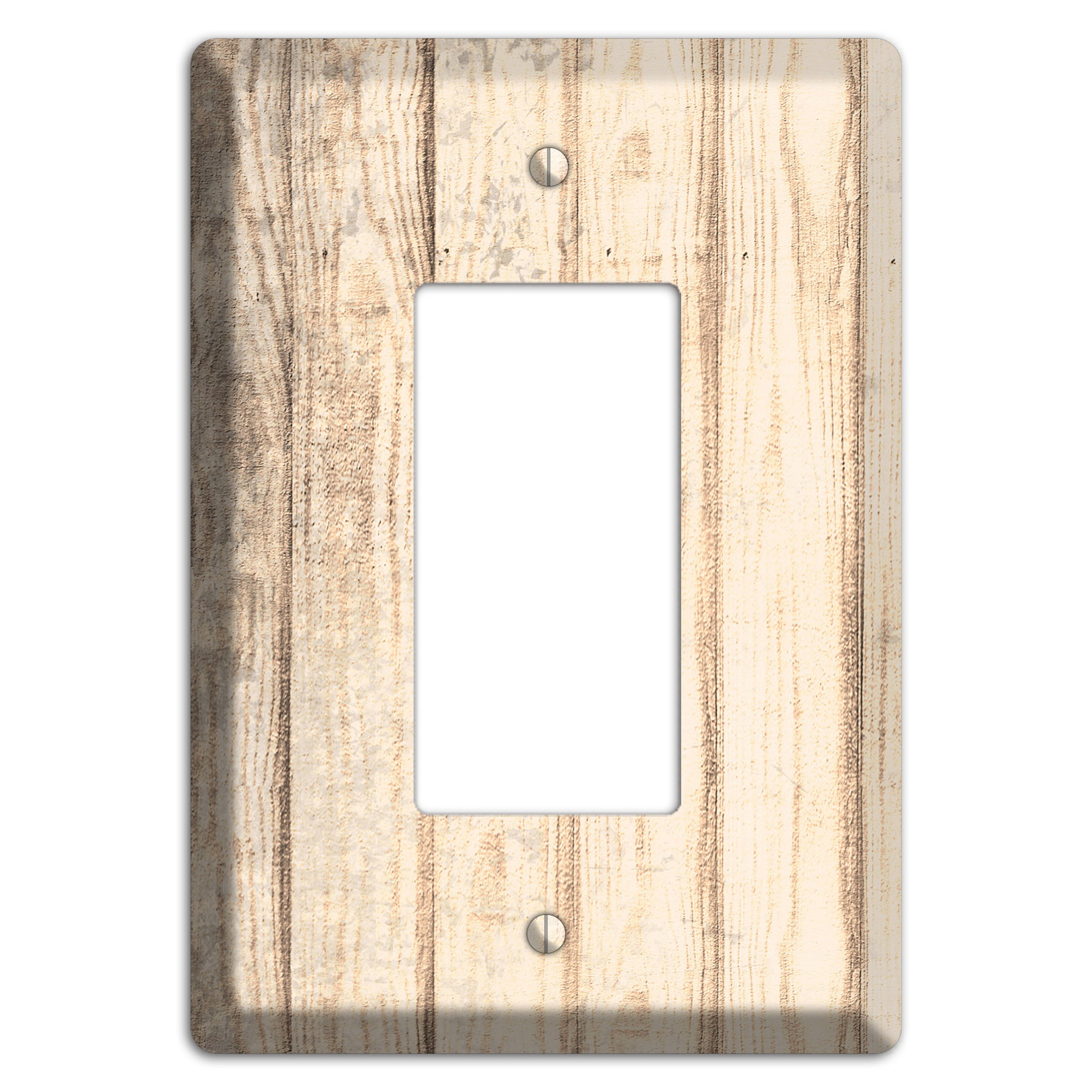 Sidecar Weathered Wood Rocker Wallplate