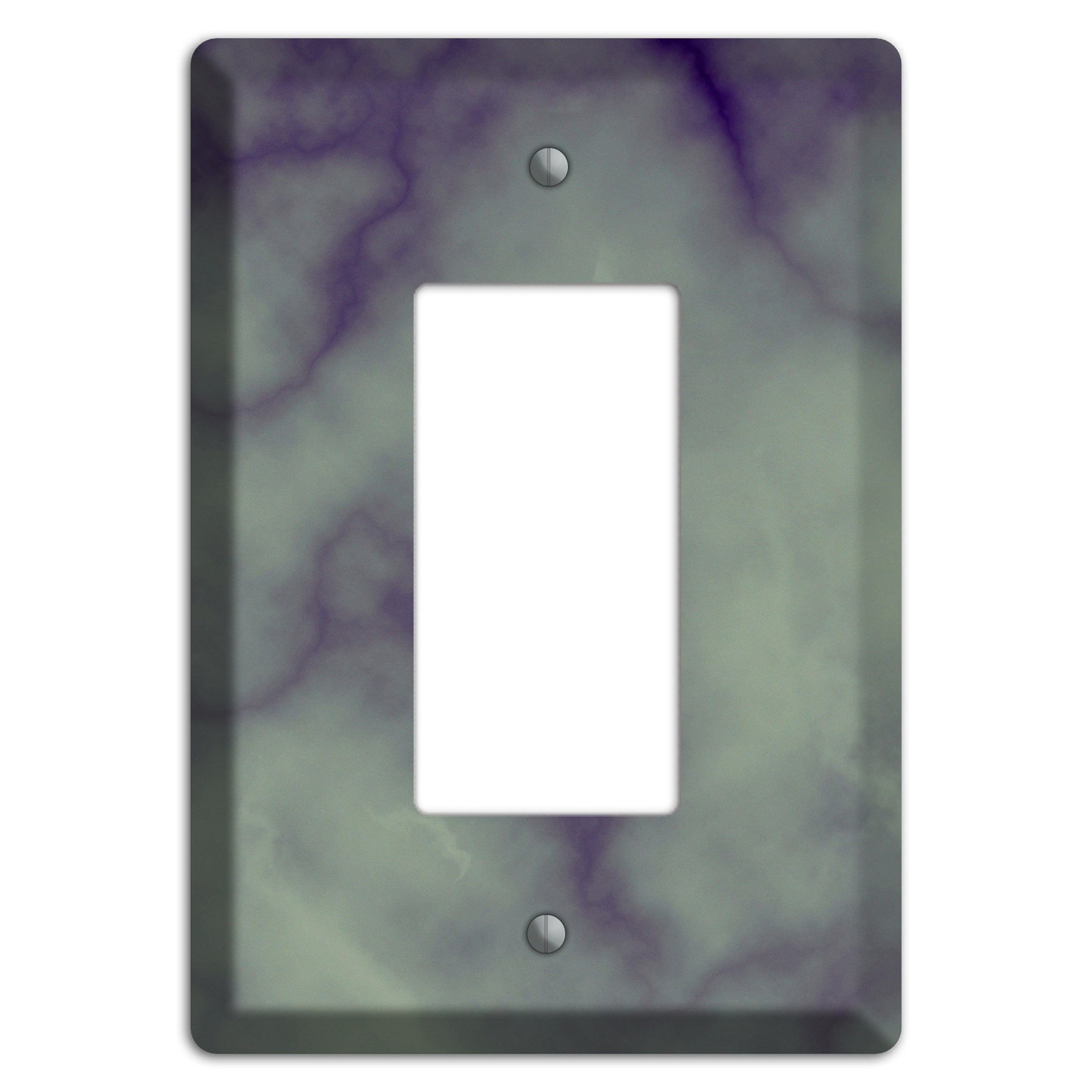 Mid Gray Marble Rocker Wallplate
